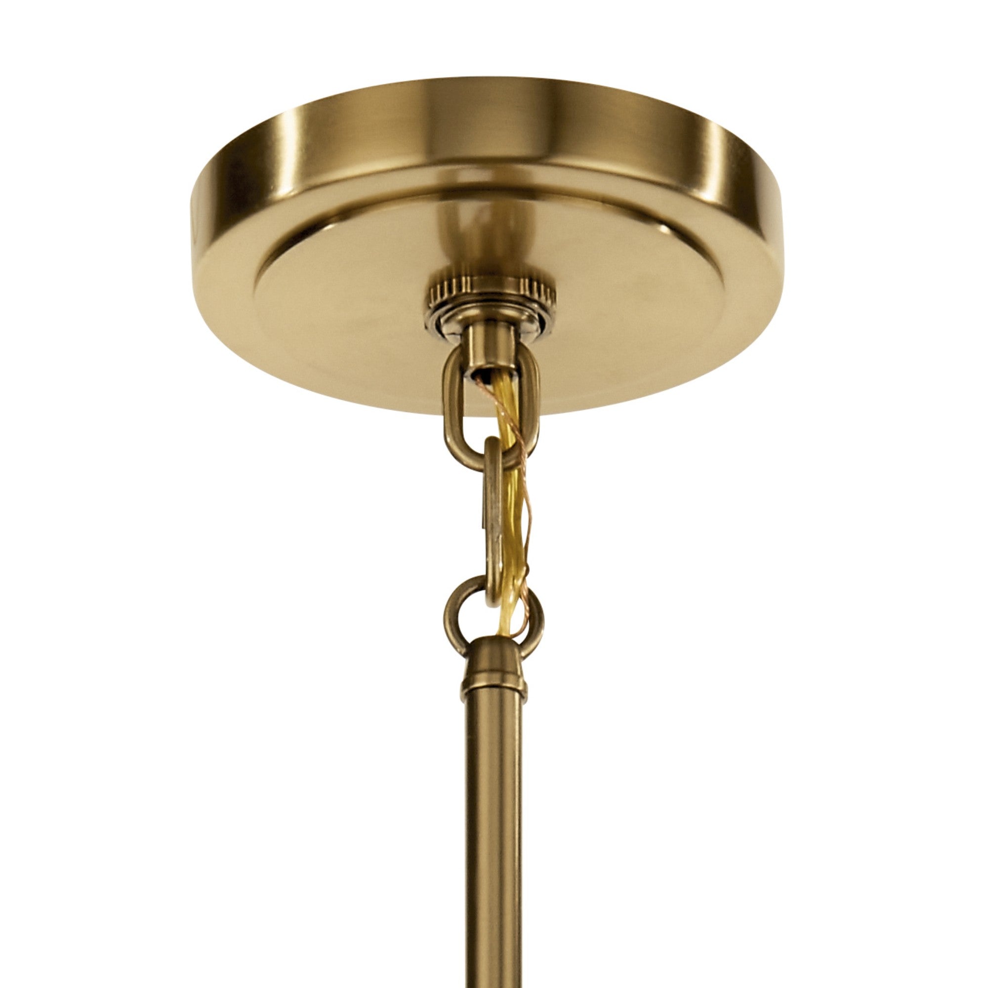 Eastmont 23" 3-Light Chandelier, Brushed Brass Finish - Bees Lighting