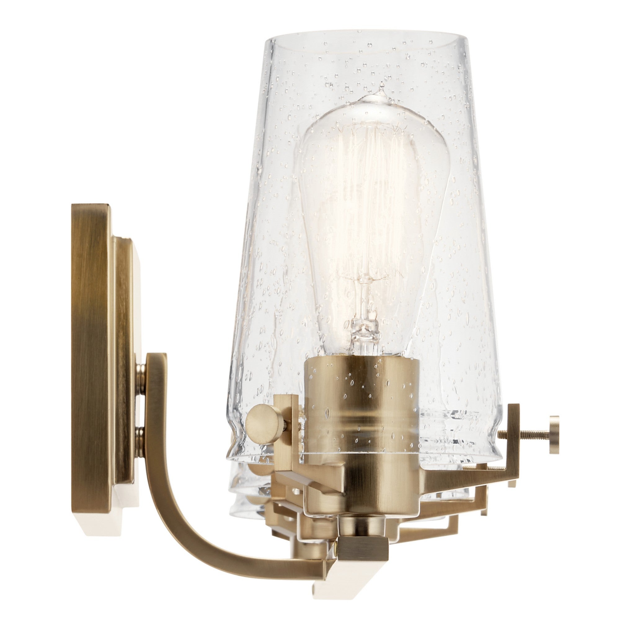 Alton 24" 3-Light Bath Vanity Light, Champagne Bronze Finish - Bees Lighting