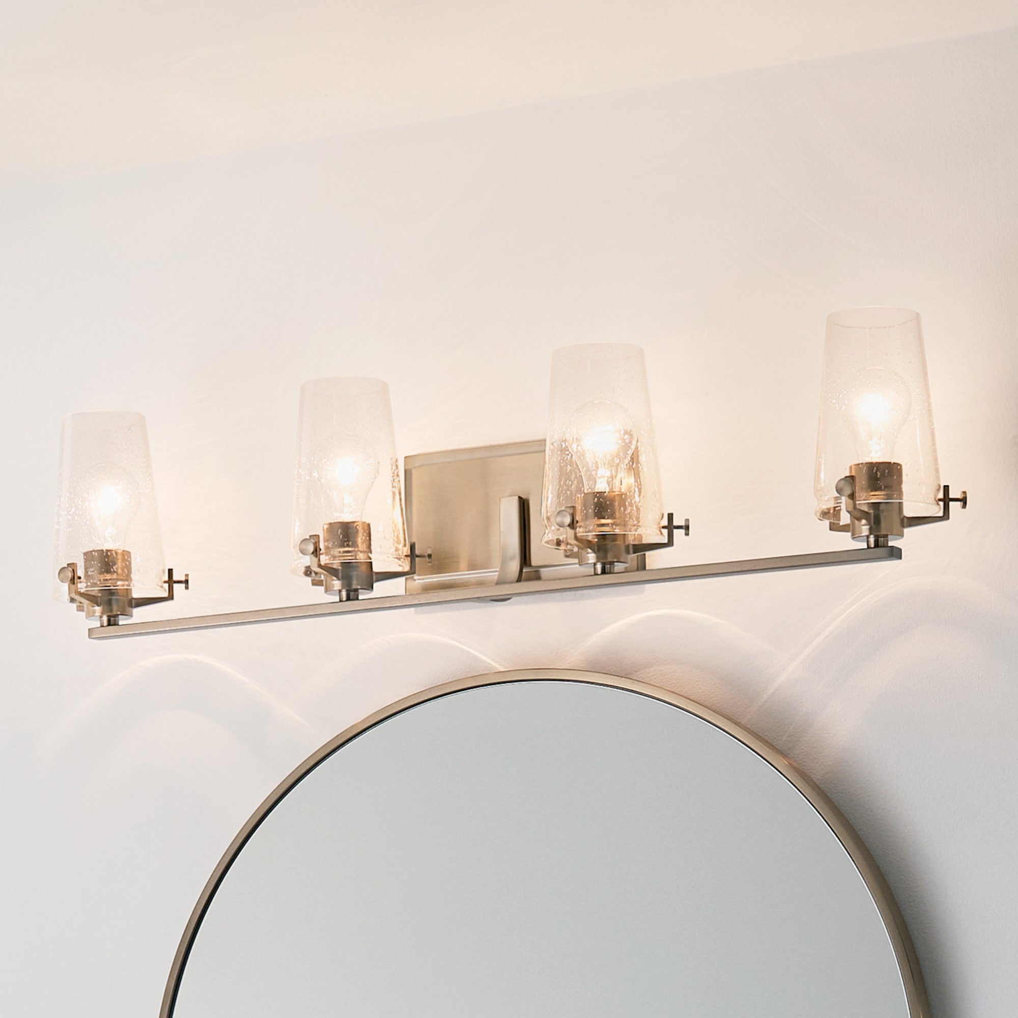 Alton 34 in. 4 Lights Vanity Light Bronze finish - Bees Lighting
