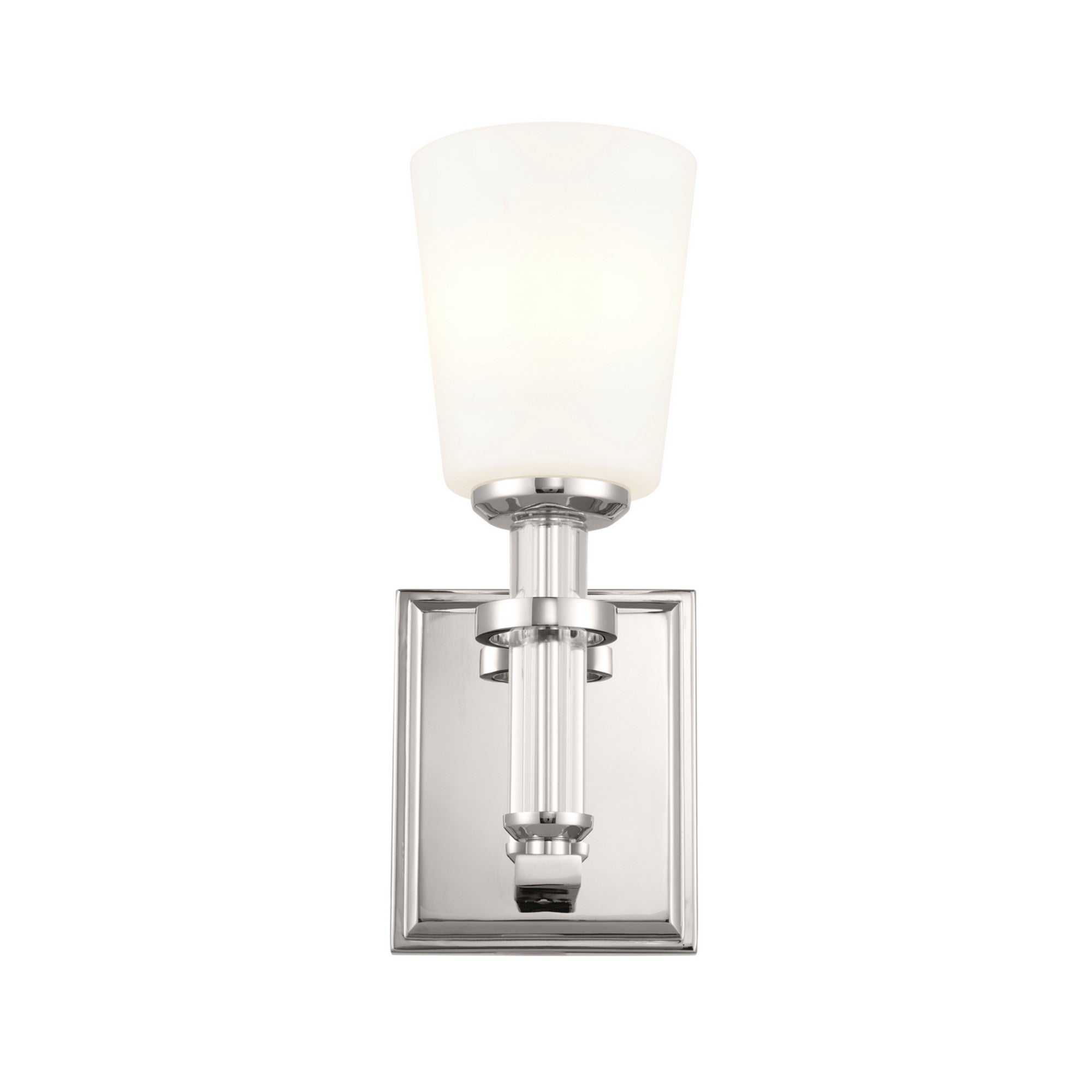 Rosalind 5" Wall Sconce, Polished Nickel Finish - Bees Lighting