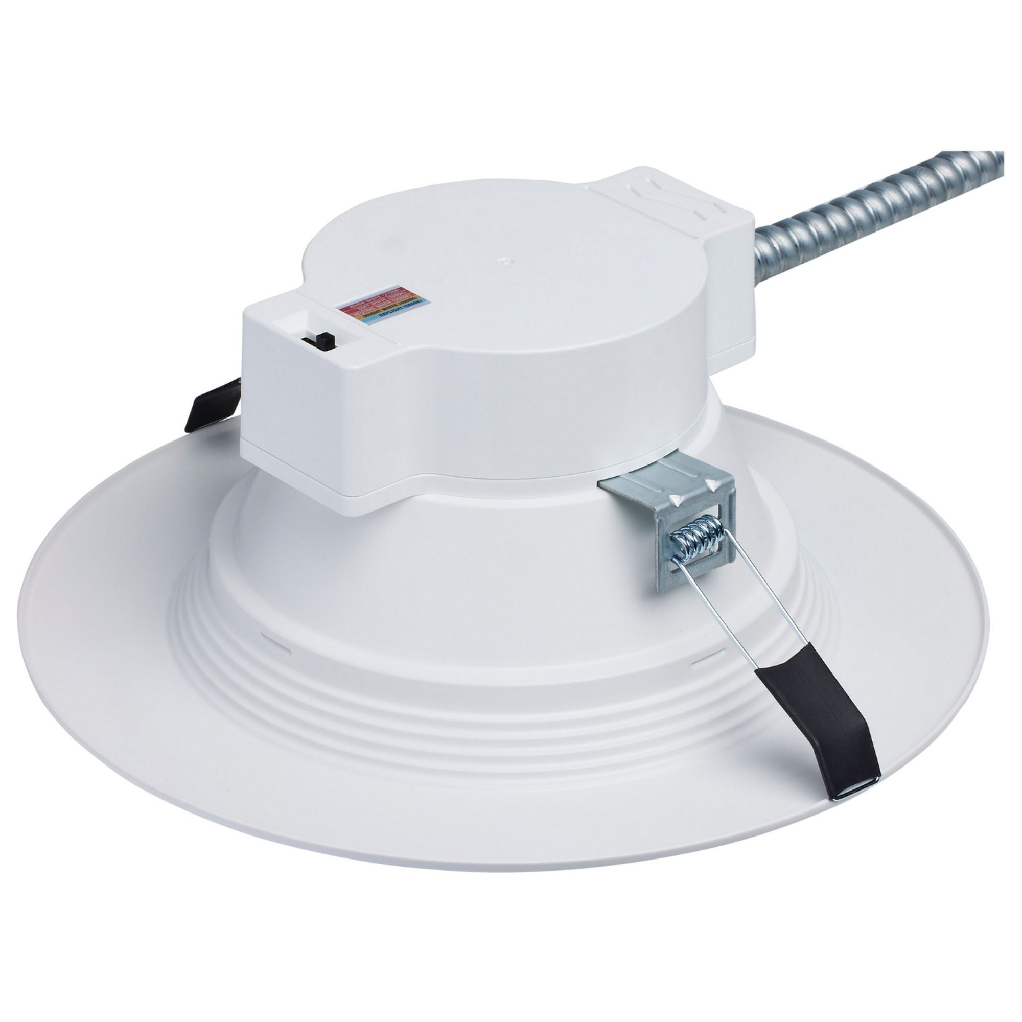 8" Commercial LED Downlight, 22W, 2200 Lm, 5-CCT, Baffle Trim, 120-277V - Bees Lighting