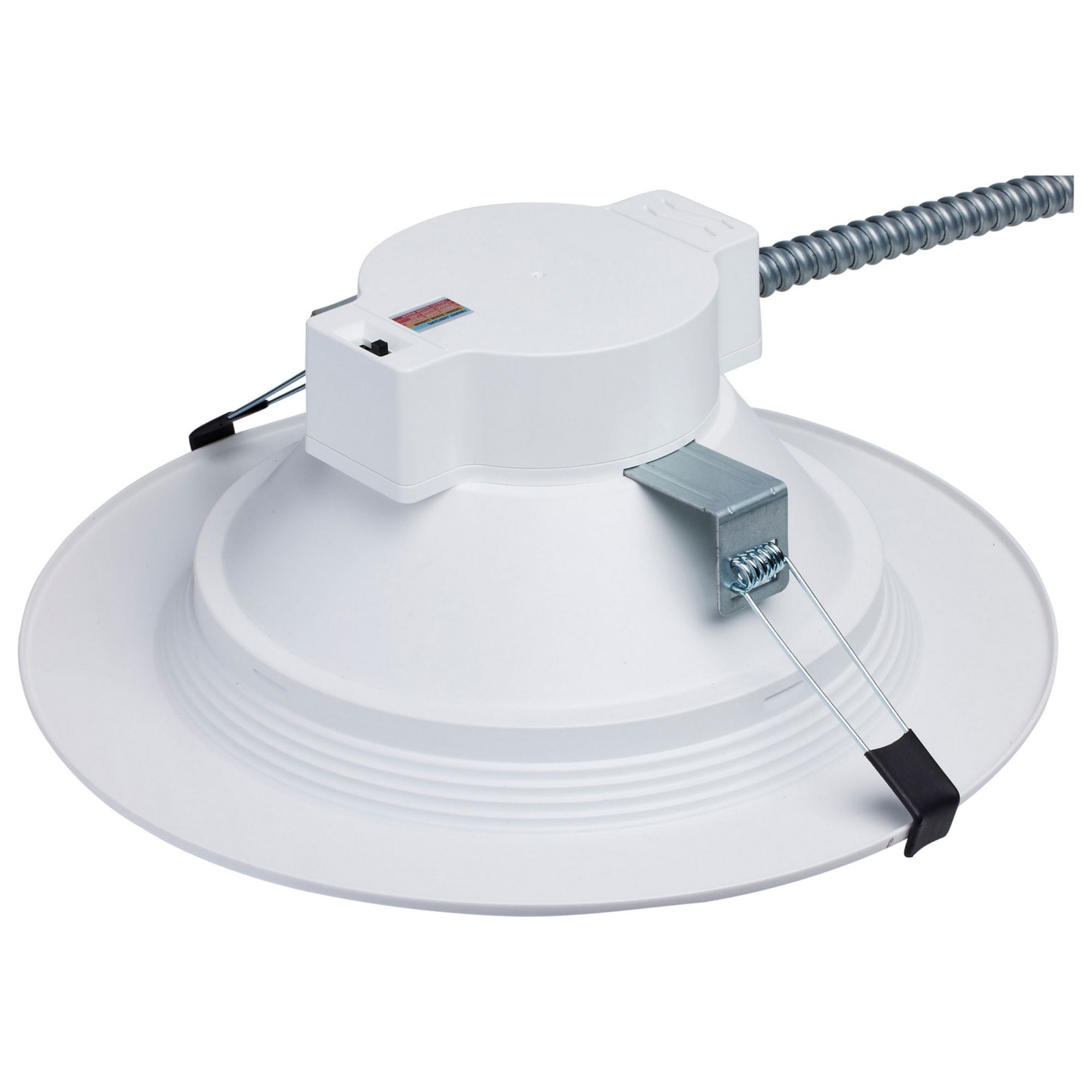10" Commercial LED Downlight, 30W, 3500 Lm, 5-CCT, Baffle Trim, 120-277V - Bees Lighting