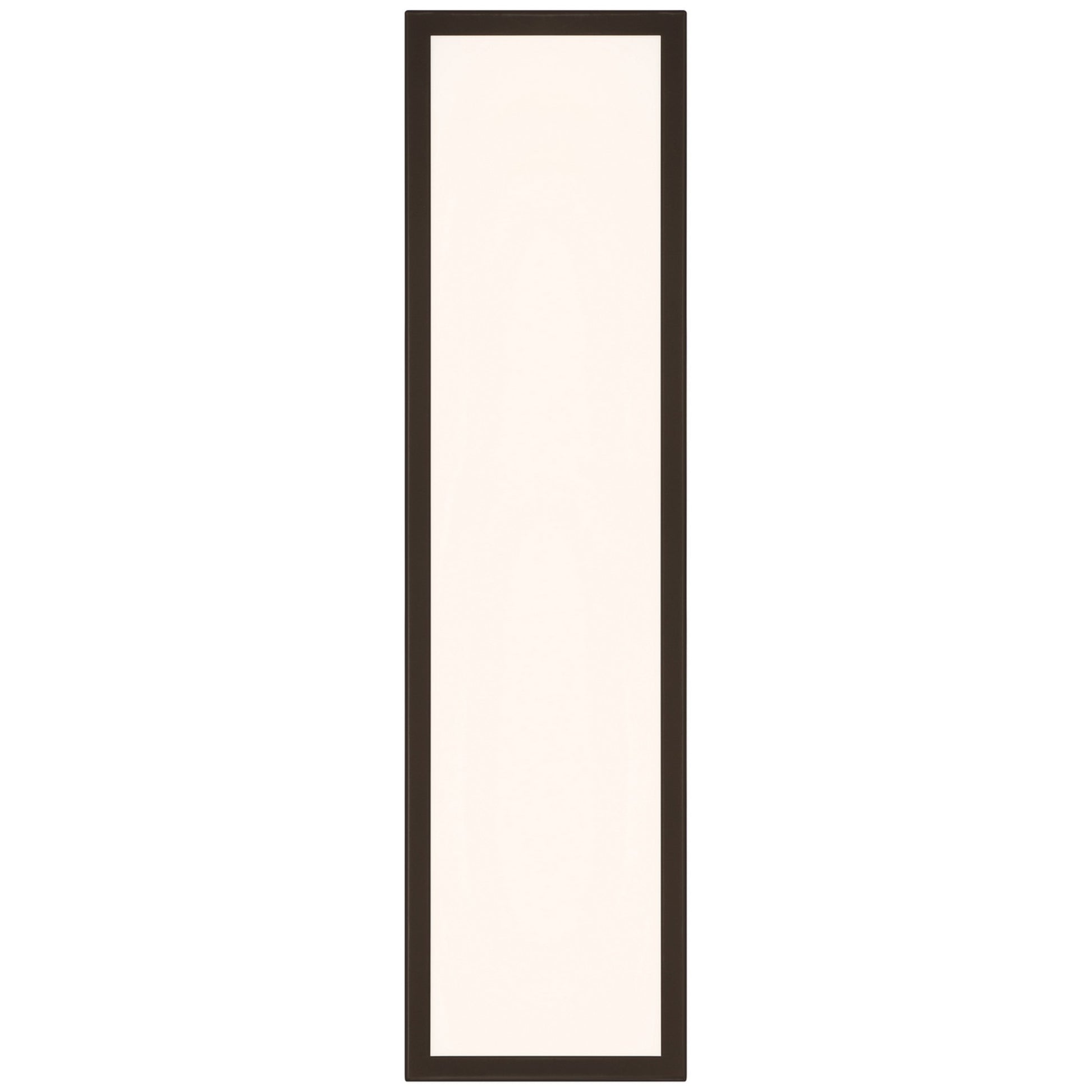 GEO Dual Voltage 26" LED Outdoor Wall Sconce, Bronze Finish - Bees Lighting