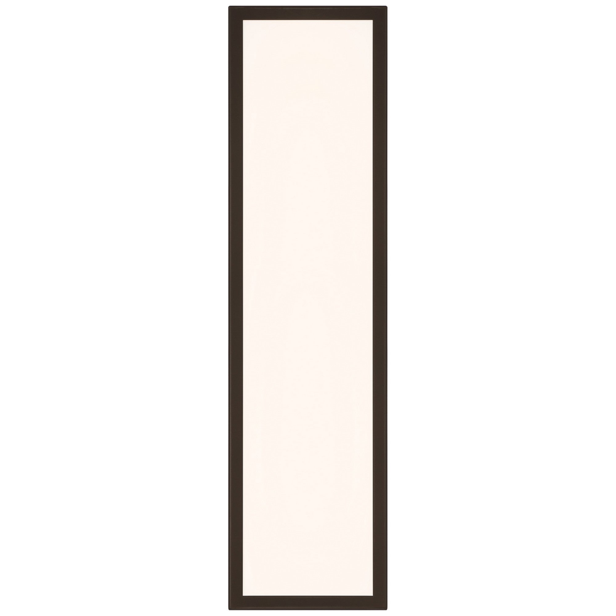 GEO Dual Voltage 26" LED Outdoor Wall Sconce, Bronze Finish - Bees Lighting