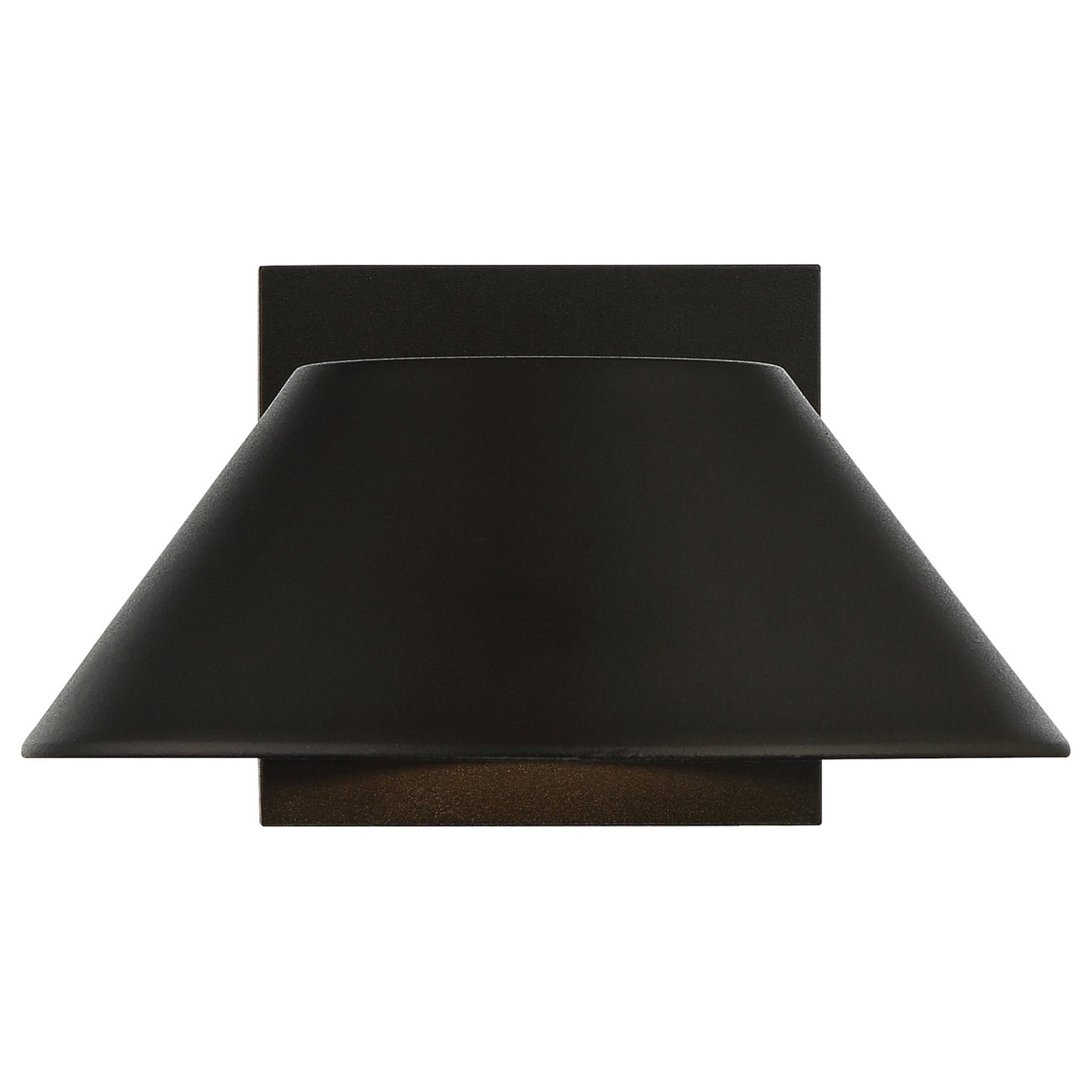 Solano 12" LED Outdoor Wall Sconce, Black Finish - Bees Lighting