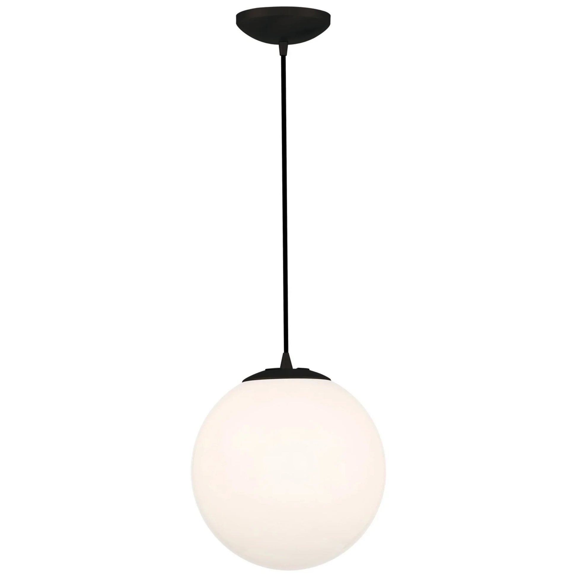 Pearl 11" Pendant, Matte Black Finish - Bees Lighting