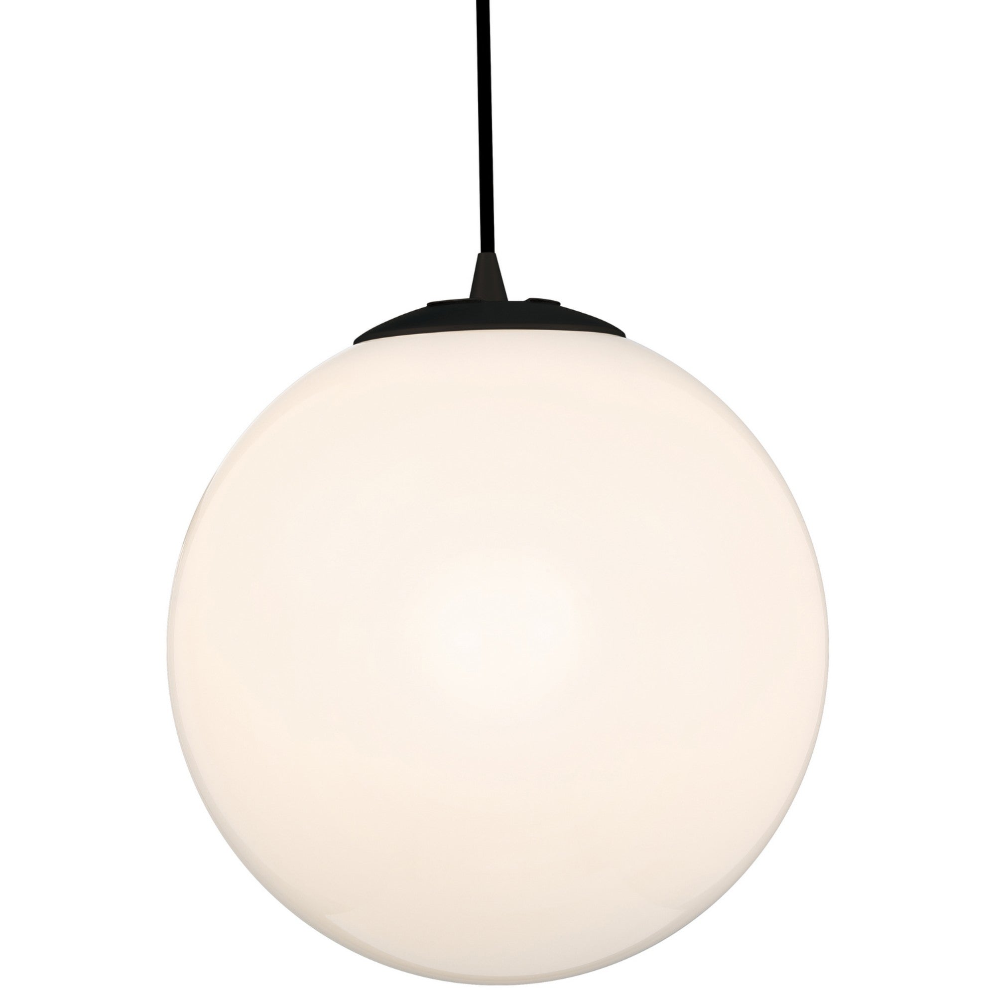 Pearl 17" Pendant, Matte Black Finish - Bees Lighting