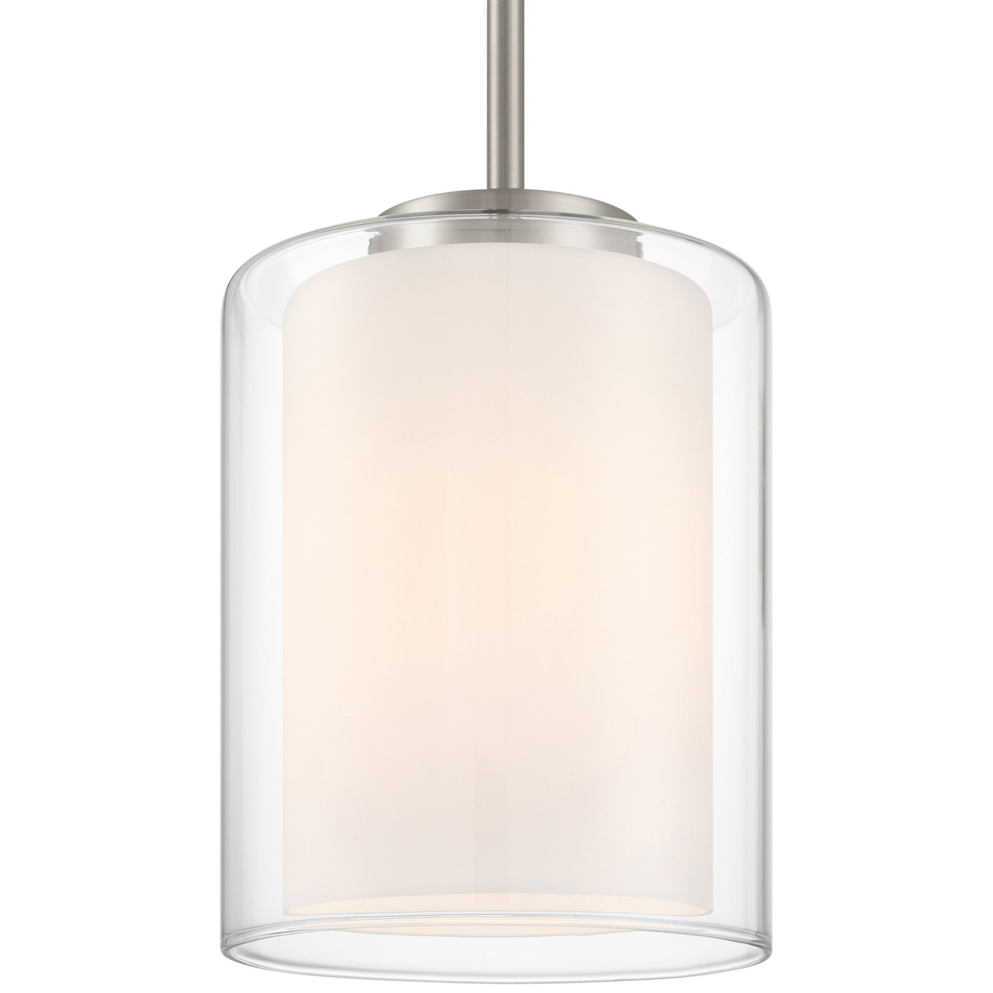 Seville 10" LED Pendant, Brushed Steel Finish - Bees Lighting