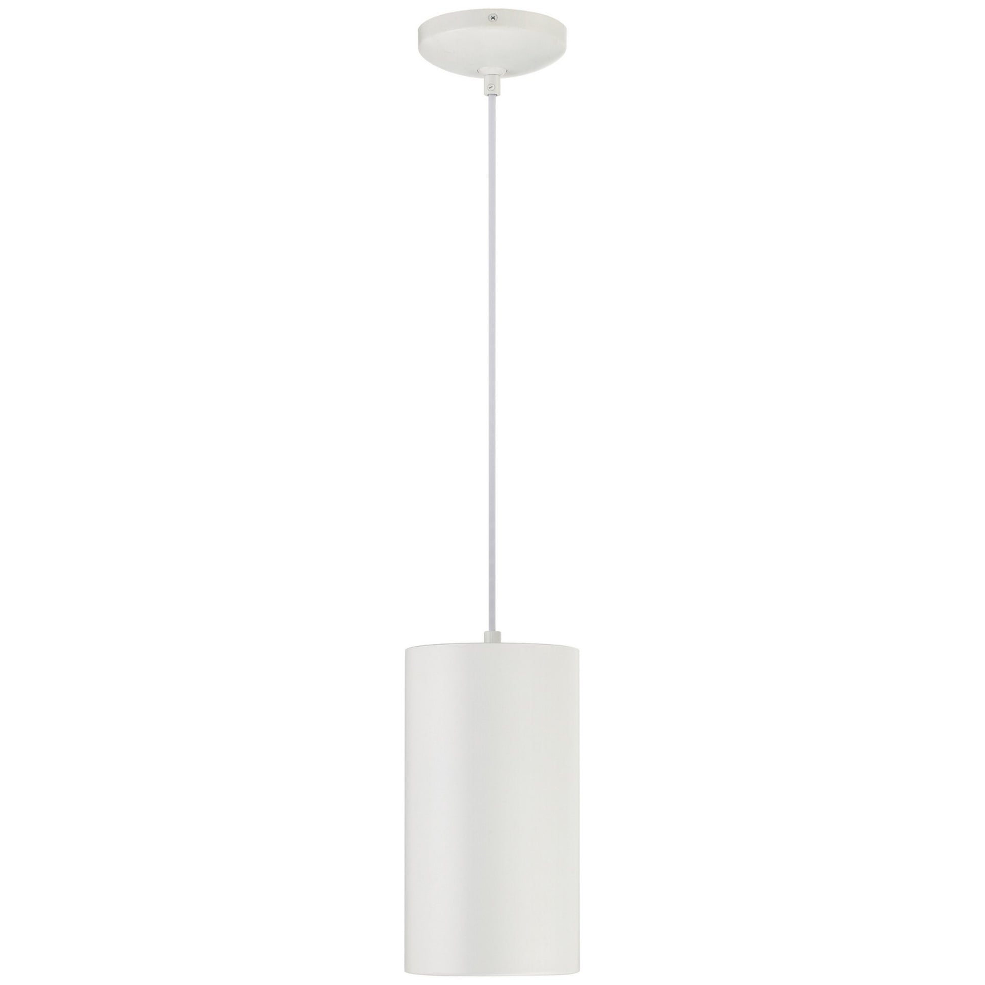 Pilson XL 11" LED Pendant, Matte White Finish, Cord - Bees Lighting
