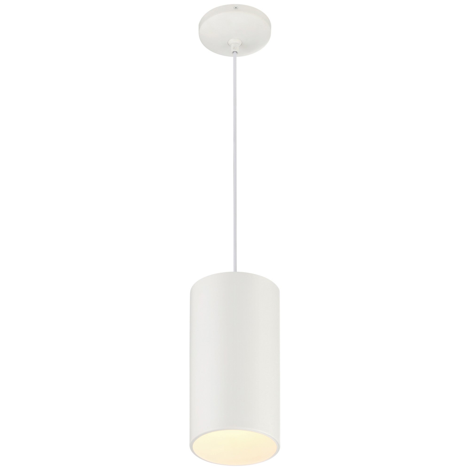 Pilson XL 11" LED Pendant, Matte White Finish, Cord - Bees Lighting