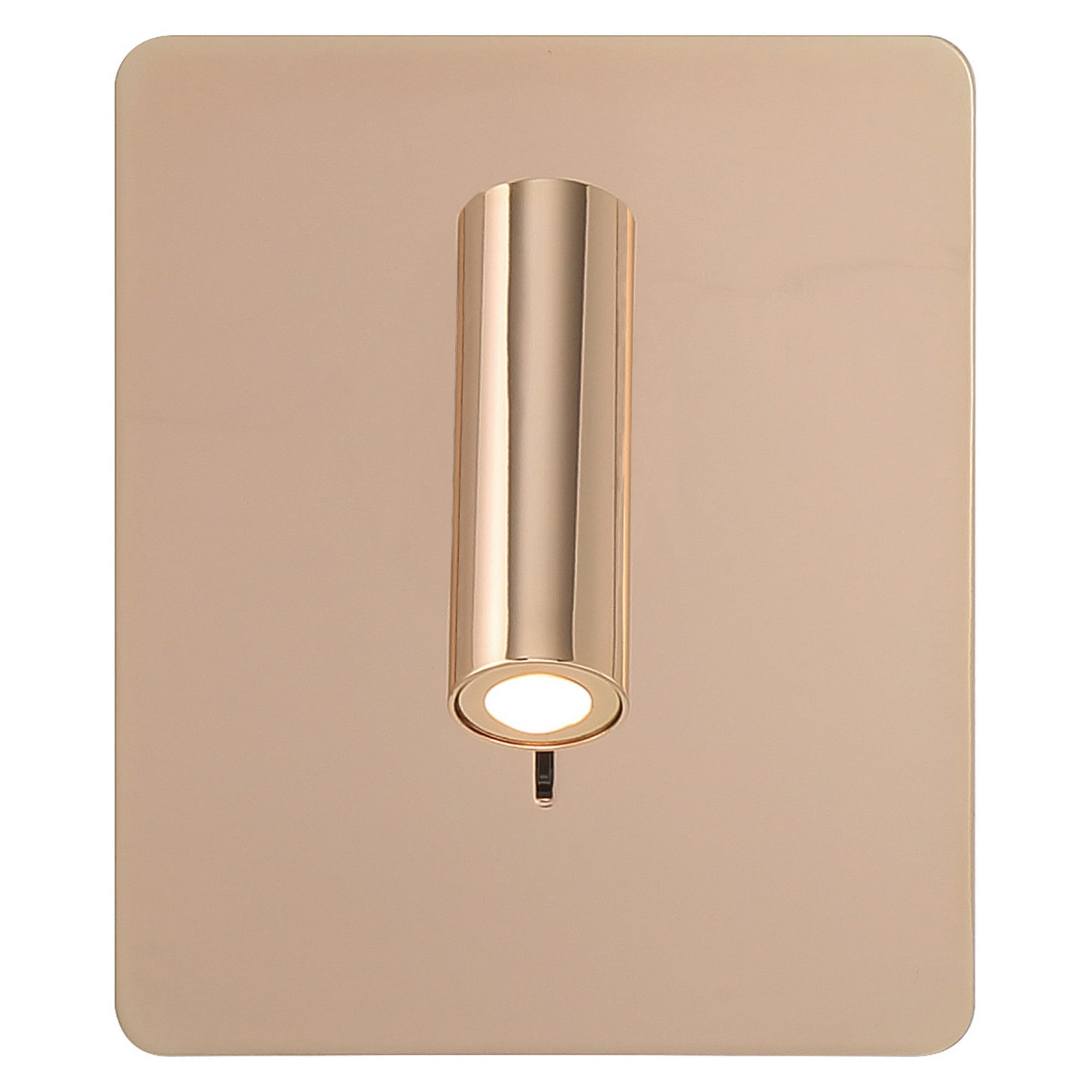Villa 8" LED Reading Light, Gold Finish - Bees Lighting