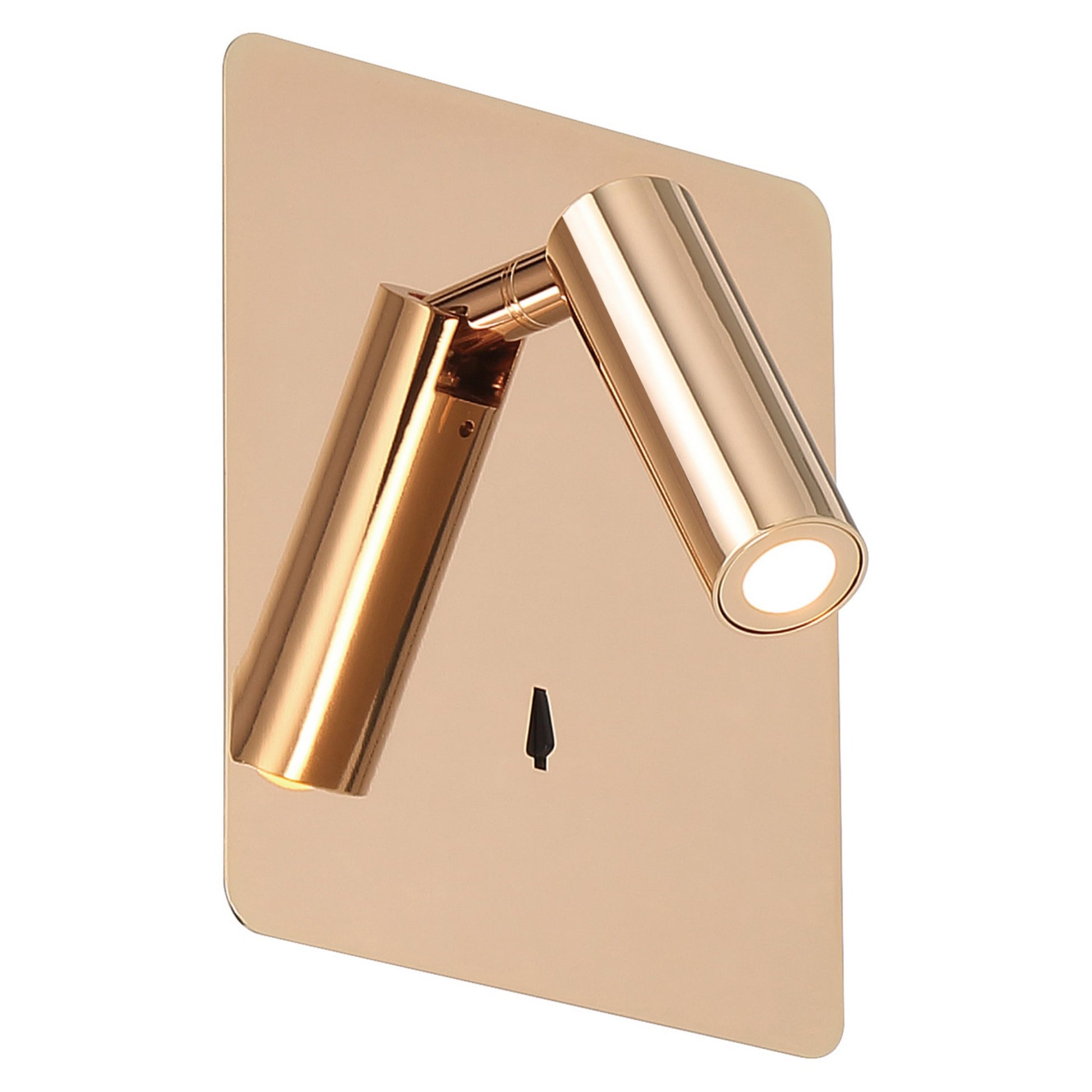 Villa 8" LED Reading Light, Gold Finish - Bees Lighting