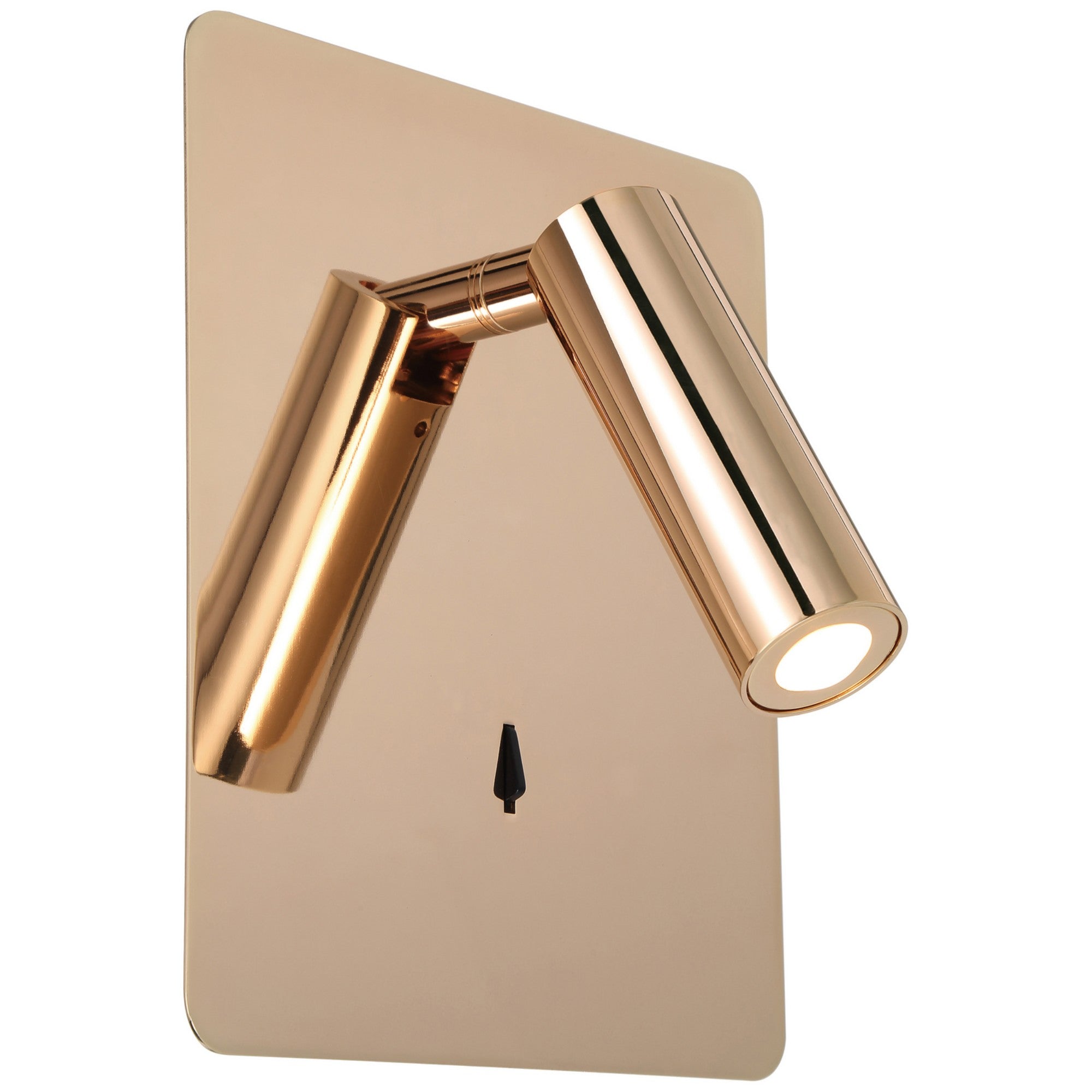 Villa 8" LED Reading Light, Gold Finish - Bees Lighting