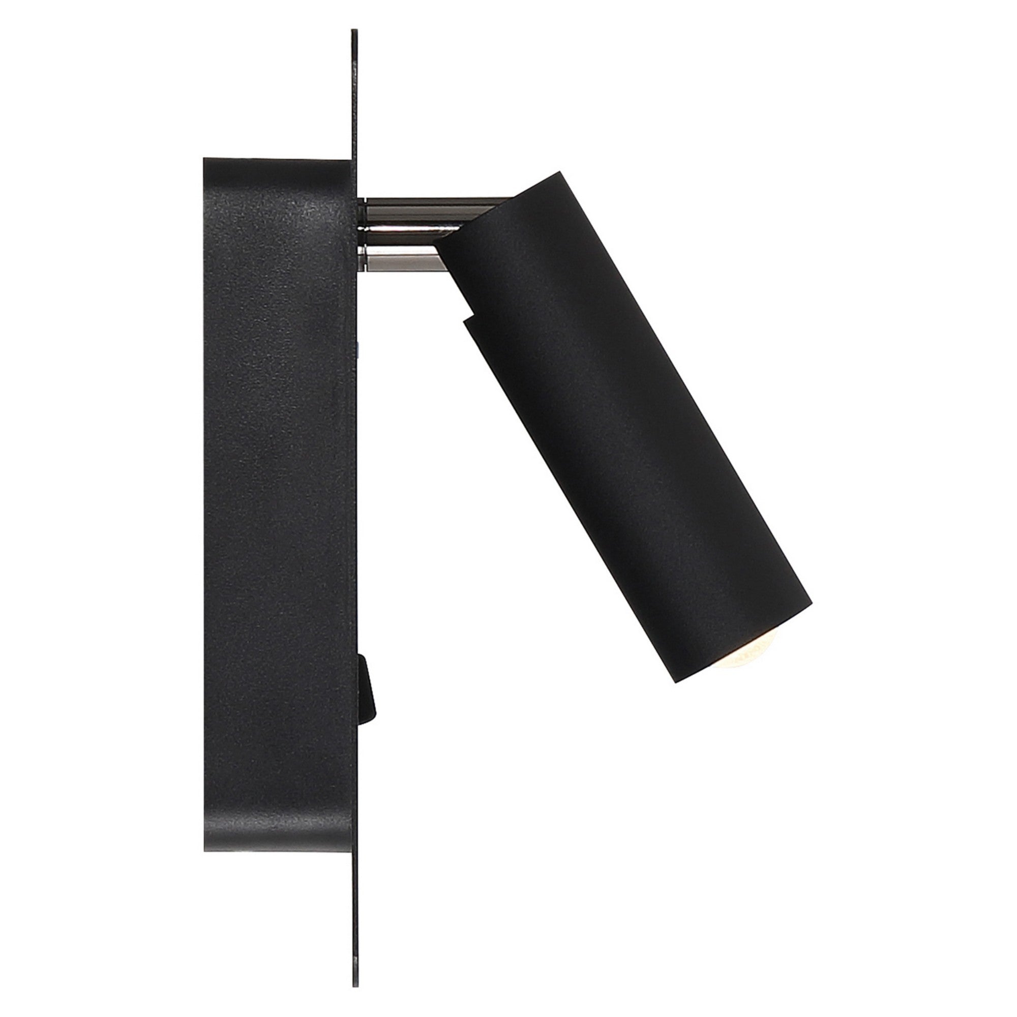 Villa 8" LED Reading Light, Matte Black Finish - Bees Lighting