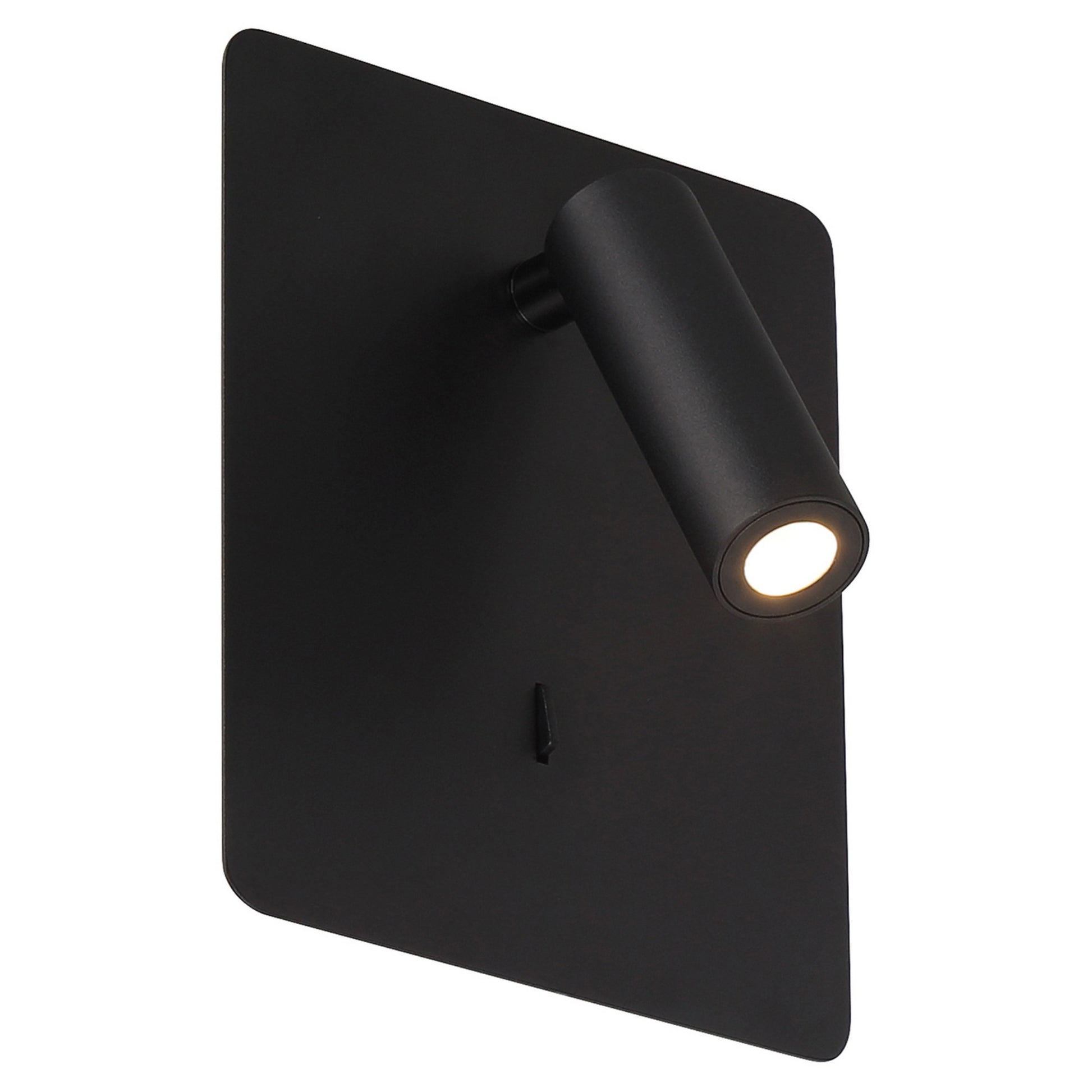 Villa 8" LED Reading Light, Matte Black Finish - Bees Lighting