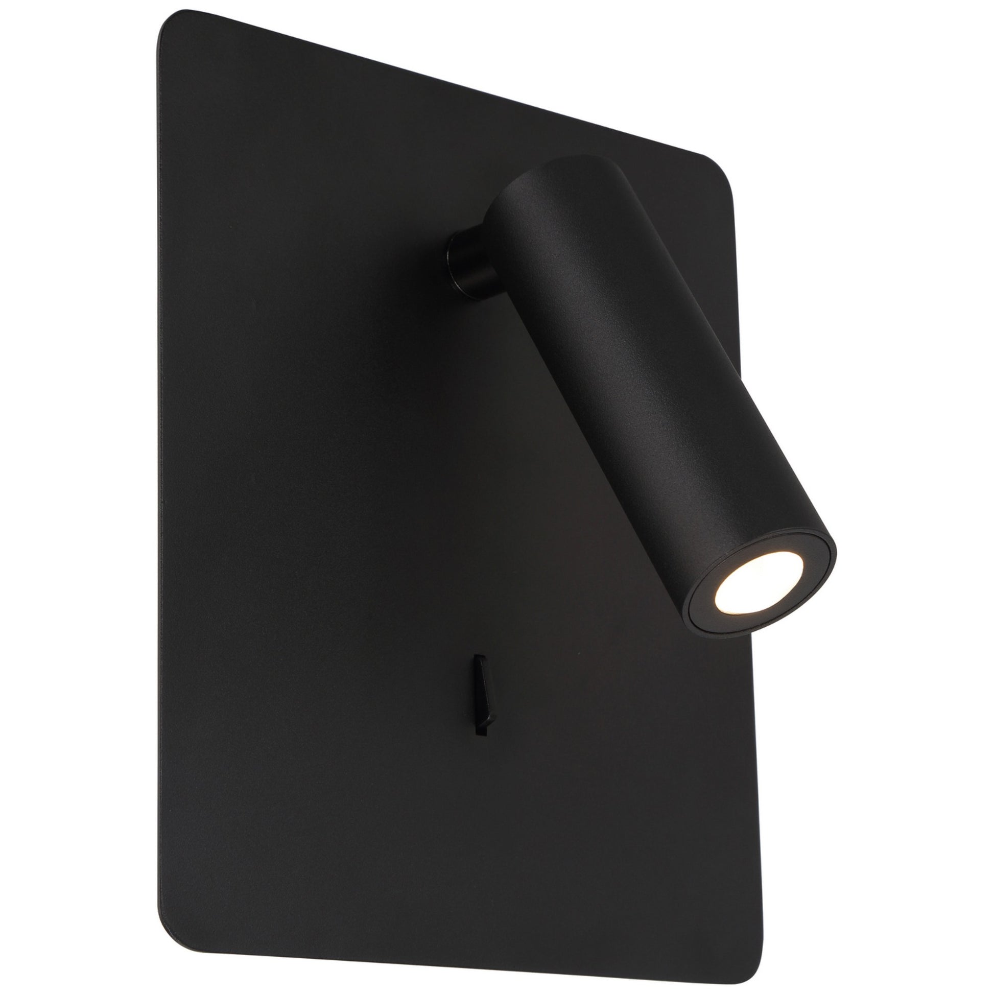 Villa 8" LED Reading Light, Matte Black Finish - Bees Lighting