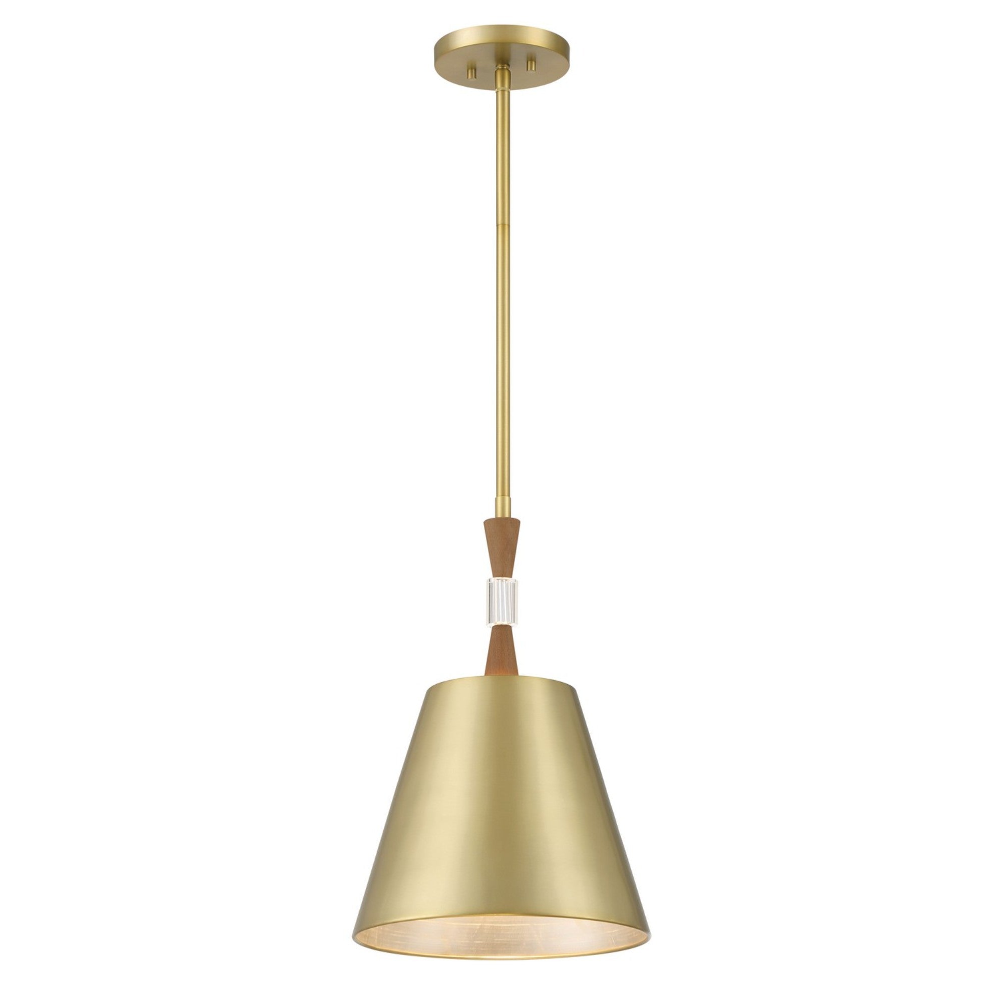 Baratti 12 in. Pendant LightGold Finish
