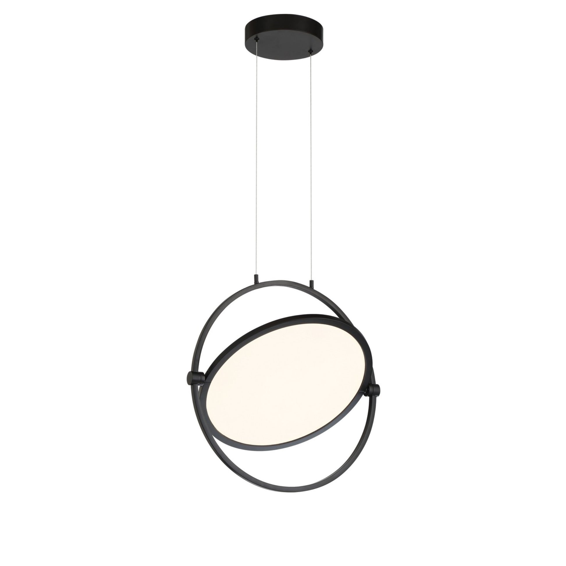 Studio 23 18" LED Pendant, Coal Finish - Bees Lighting