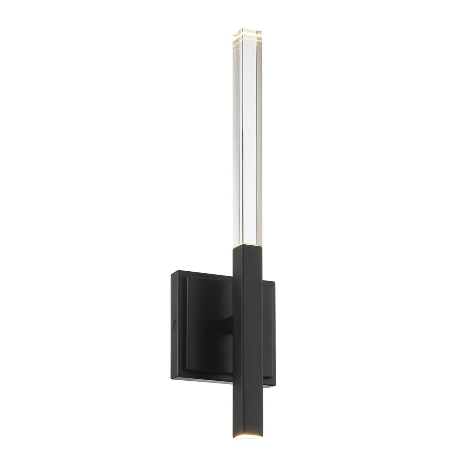 Benicio 18" LED Wall Sconce, Black Finish - Bees Lighting