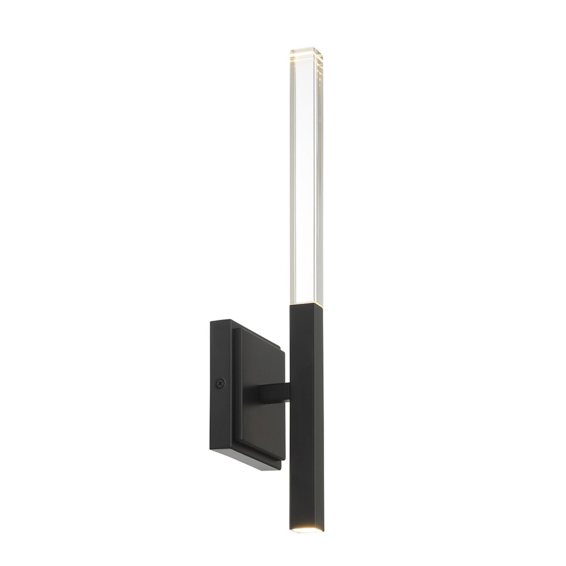 Benicio 18" LED Wall Sconce, Black Finish - Bees Lighting