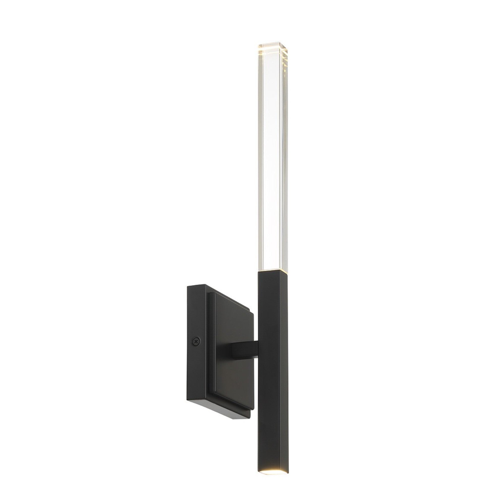 Benicio 18" LED Wall Sconce, Black Finish - Bees Lighting