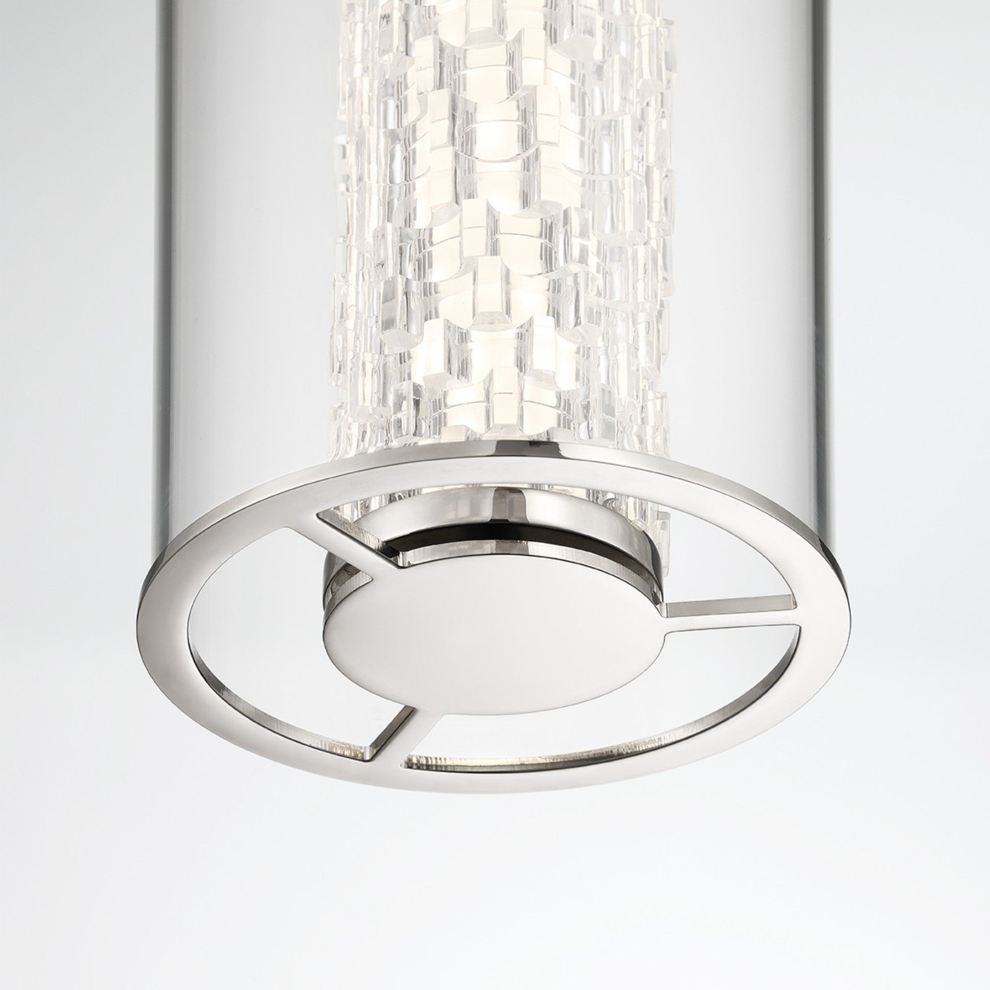 Espada 20" LED Pendant, Polished Nickel Finish - Bees Lighting