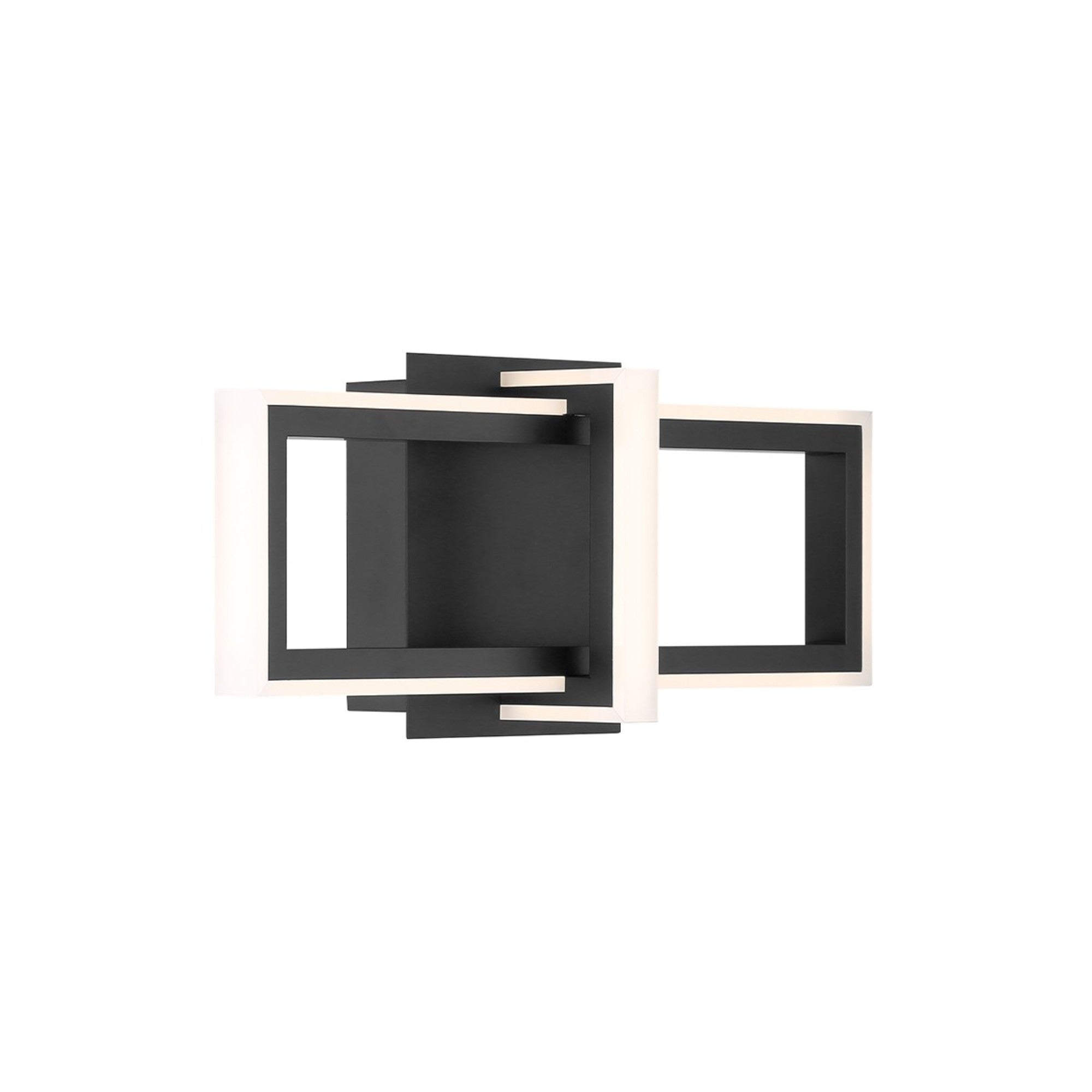 Bordo 16" LED Outdoor Wall Sconce, Black Finish - Bees Lighting