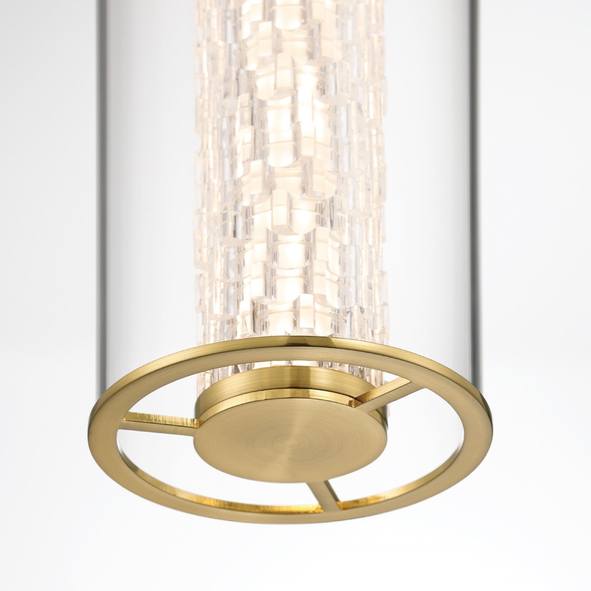 Espada 20" LED Pendant, Gold Finish - Bees Lighting