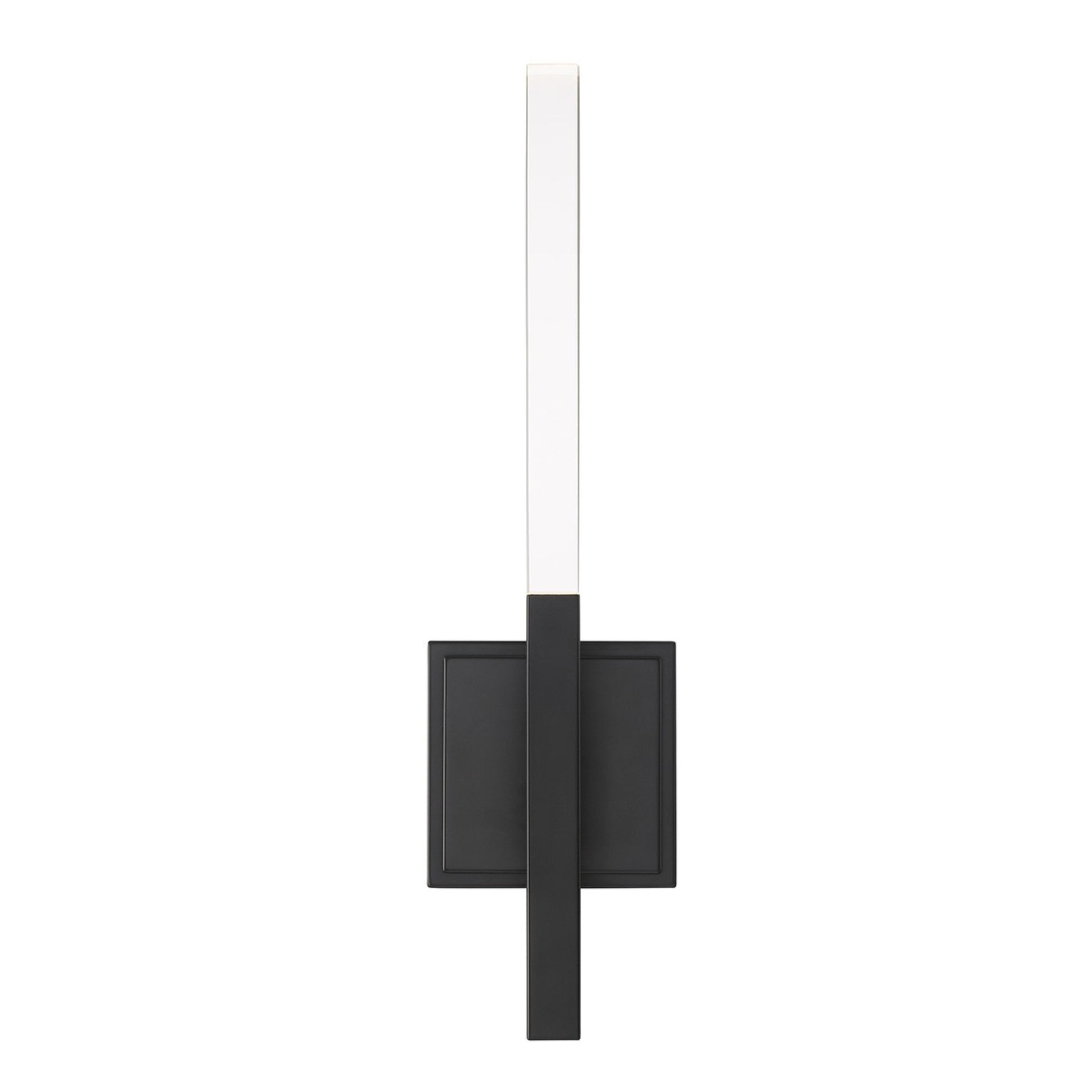 Benicio 2-Light 18" LED Wall Sconce, Black Finish - Bees Lighting