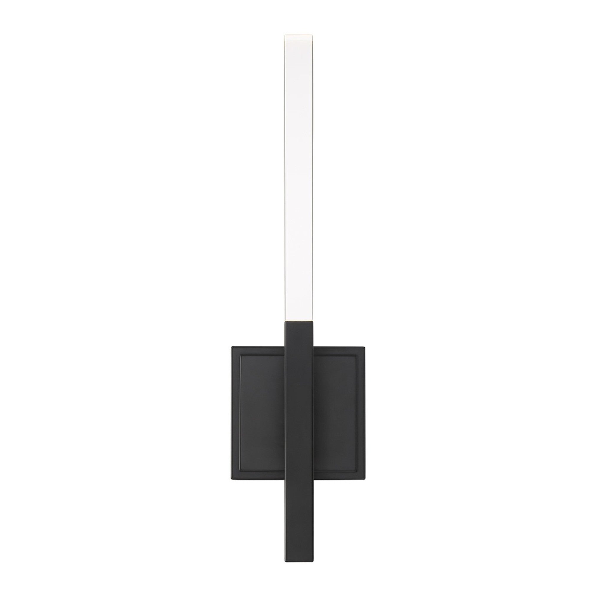 Benicio 2-Light 18" LED Wall Sconce, Black Finish - Bees Lighting