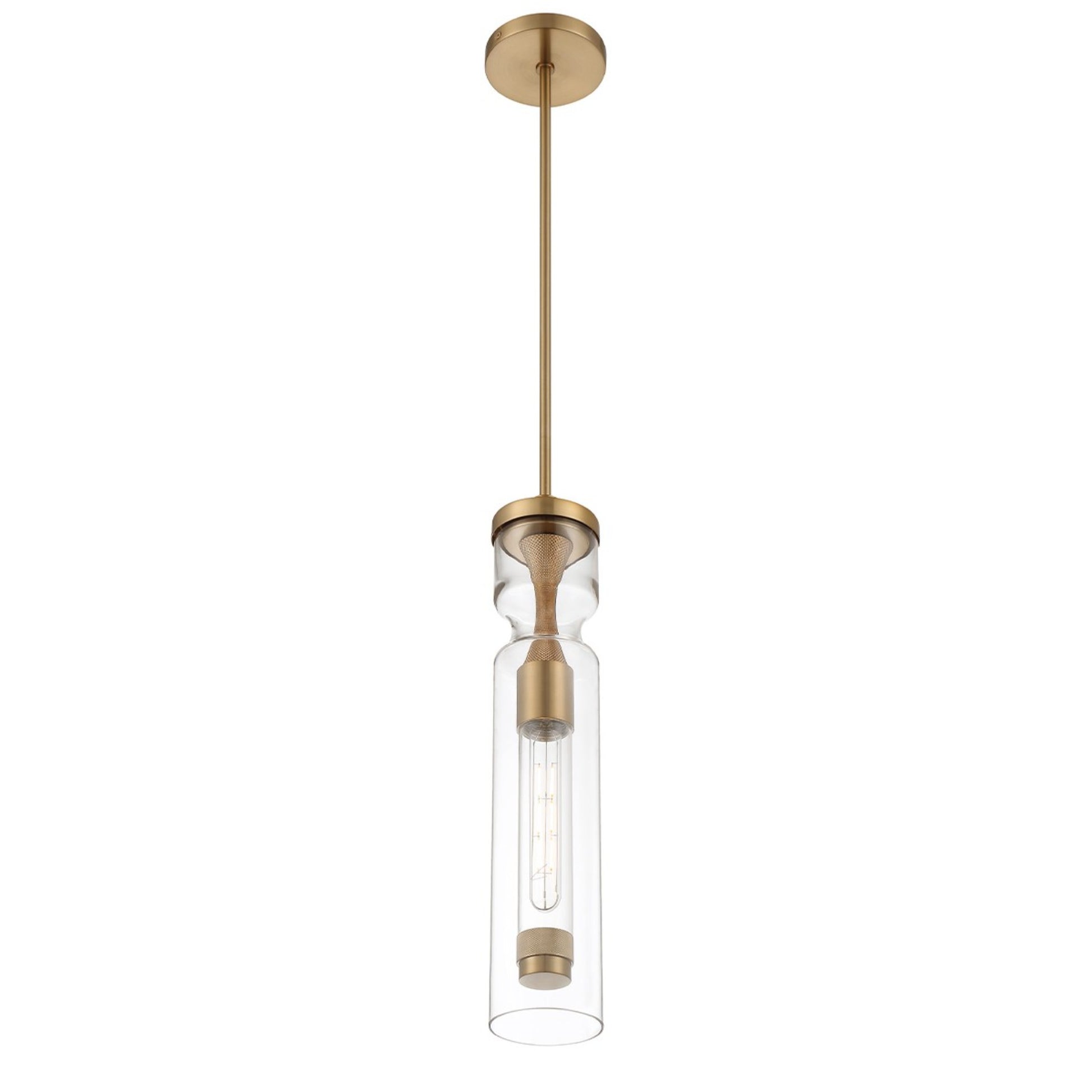 Mistero 21" Mini Pendant, Gold Finish - Bees Lighting