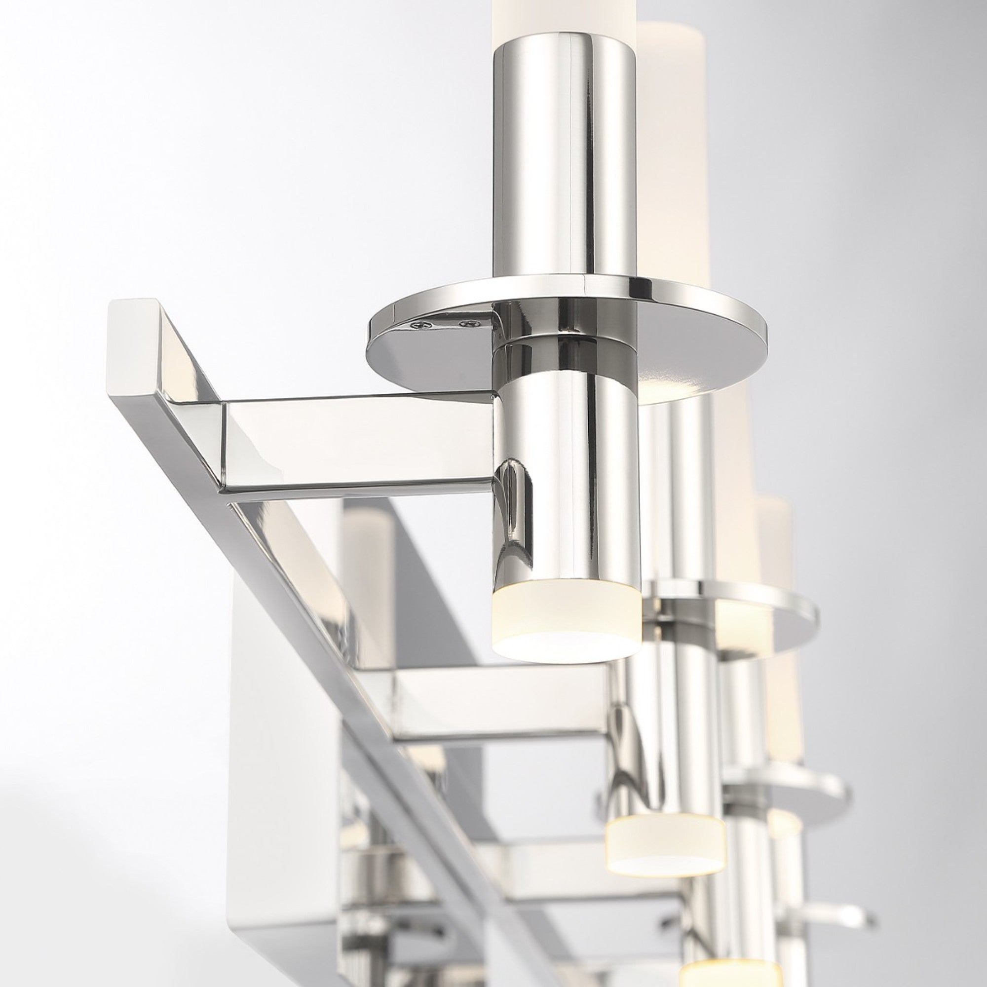 Torna 4-Light 36" LED Vanity, Polished Nickel Finish - Bees Lighting