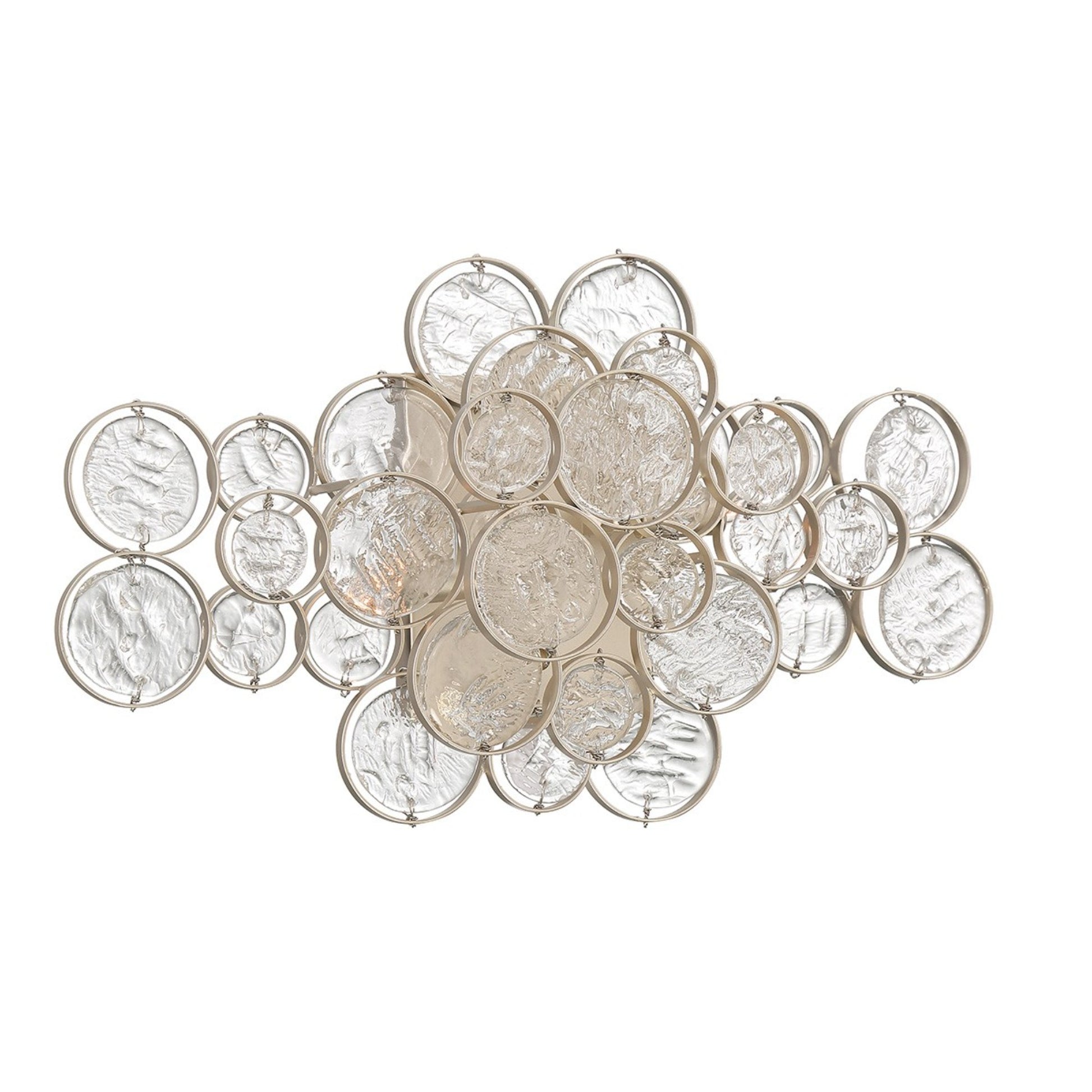 Trento 18" Wall Sconce, Silver Finish - Bees Lighting