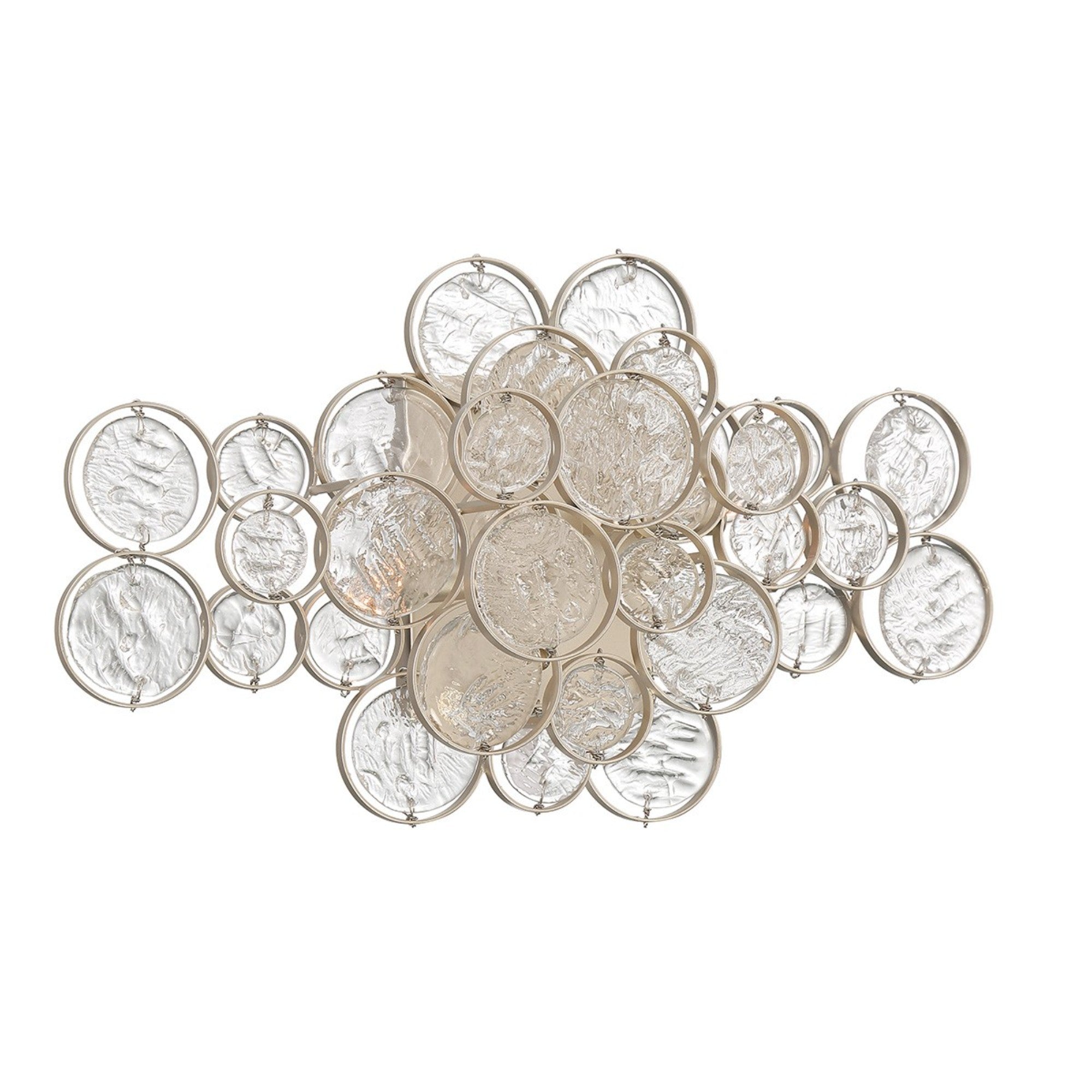 Trento 18" Wall Sconce, Silver Finish - Bees Lighting