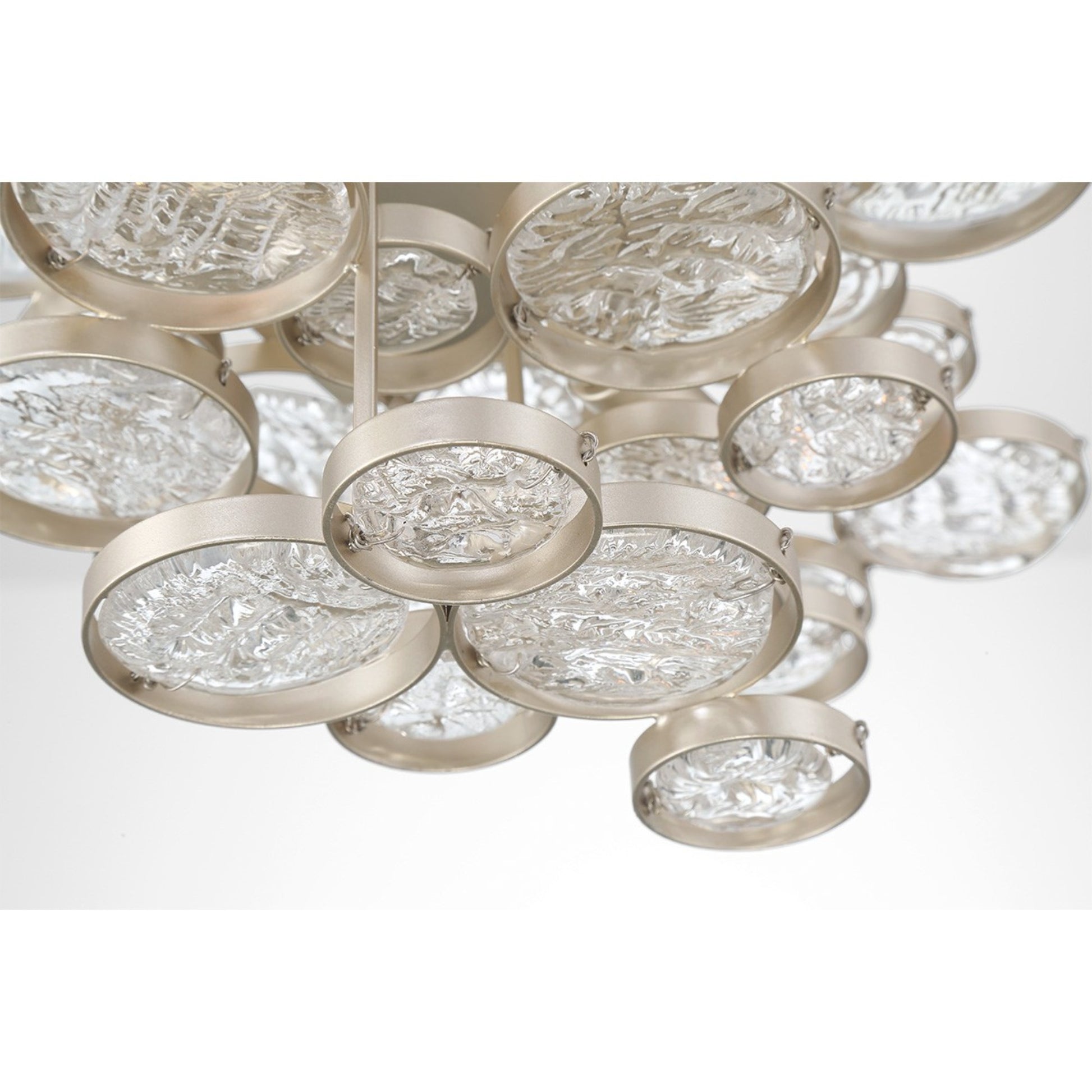 Trento 18" Wall Sconce, Silver Finish - Bees Lighting