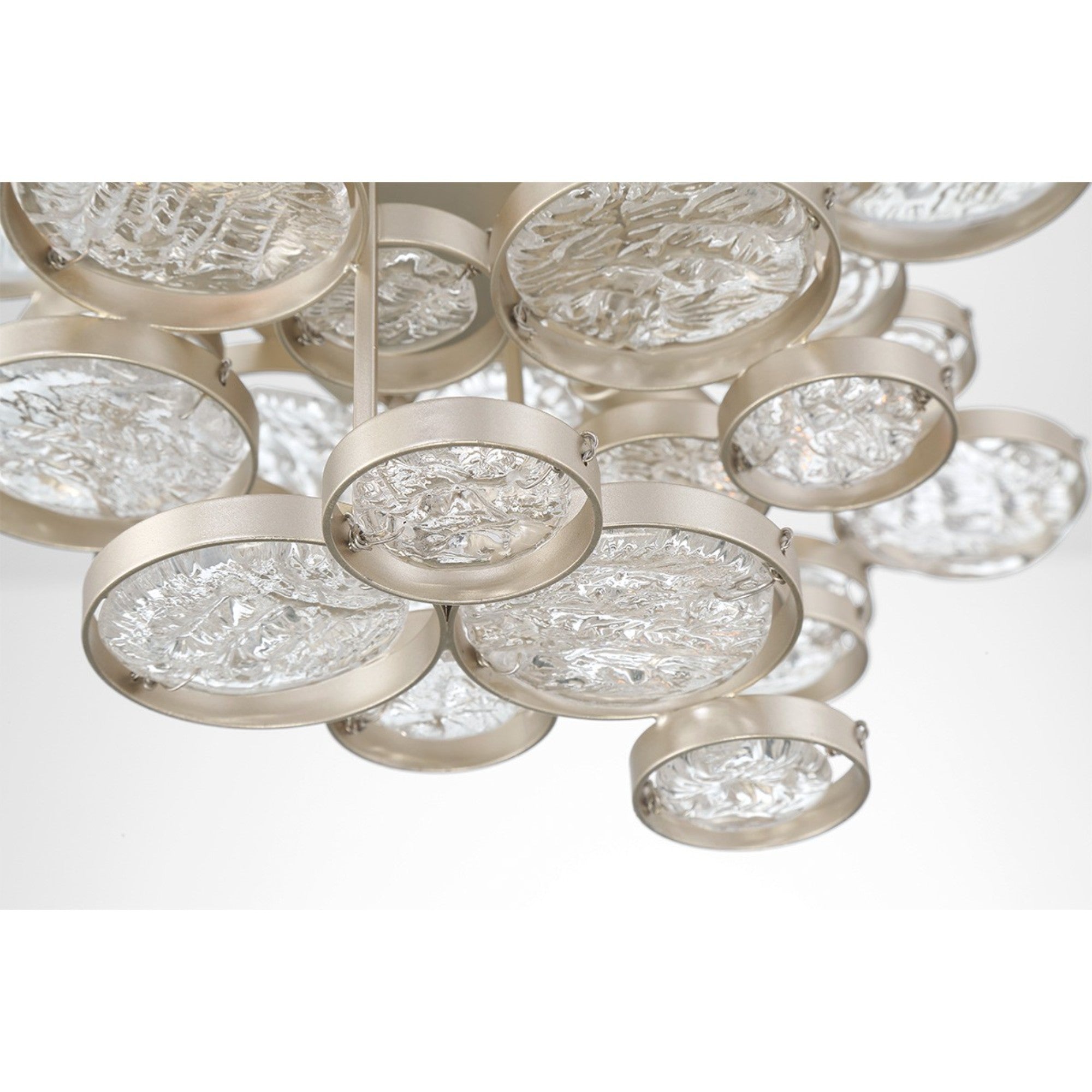 Trento 18" Wall Sconce, Silver Finish - Bees Lighting