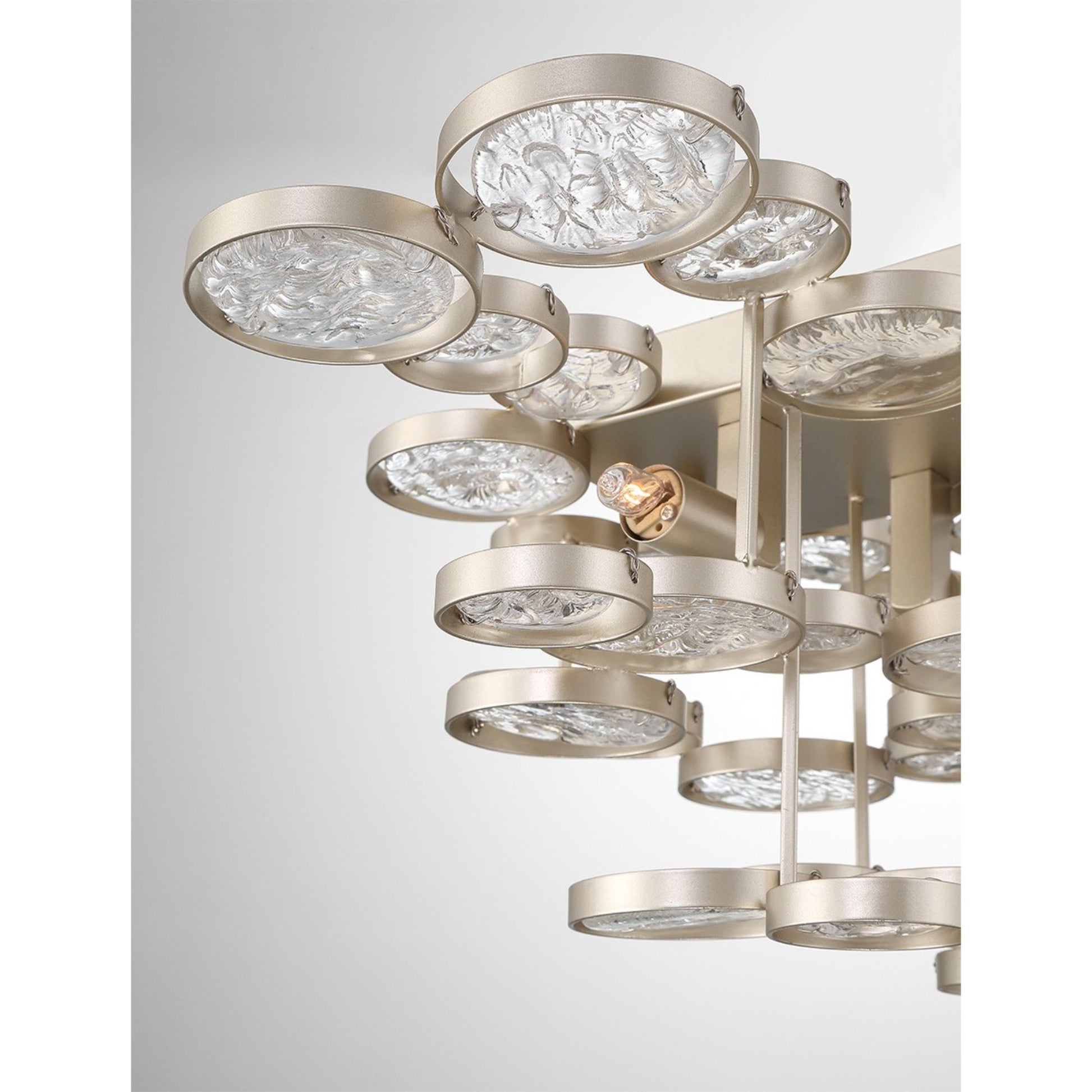Trento 18" Wall Sconce, Silver Finish - Bees Lighting