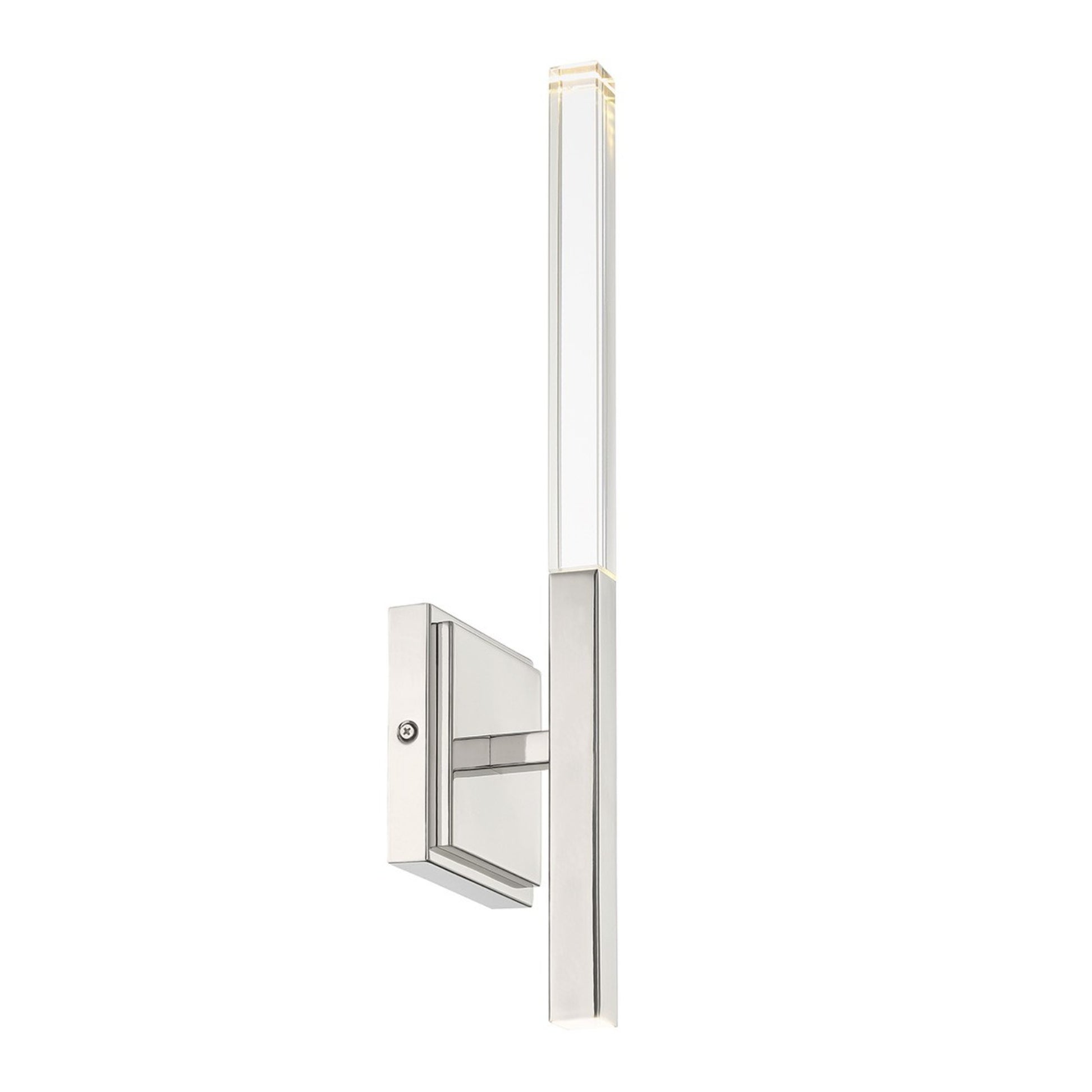 Benicio 18" LED Wall Sconce, Polished Nickel Finish - Bees Lighting