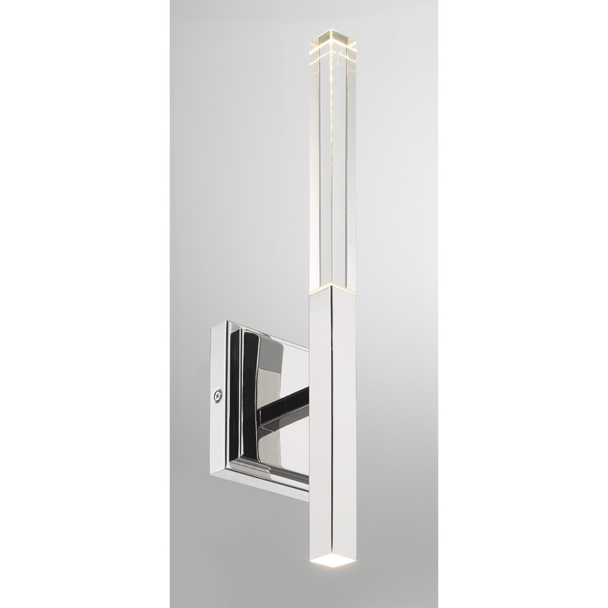 Benicio 18" LED Wall Sconce, Polished Nickel Finish - Bees Lighting