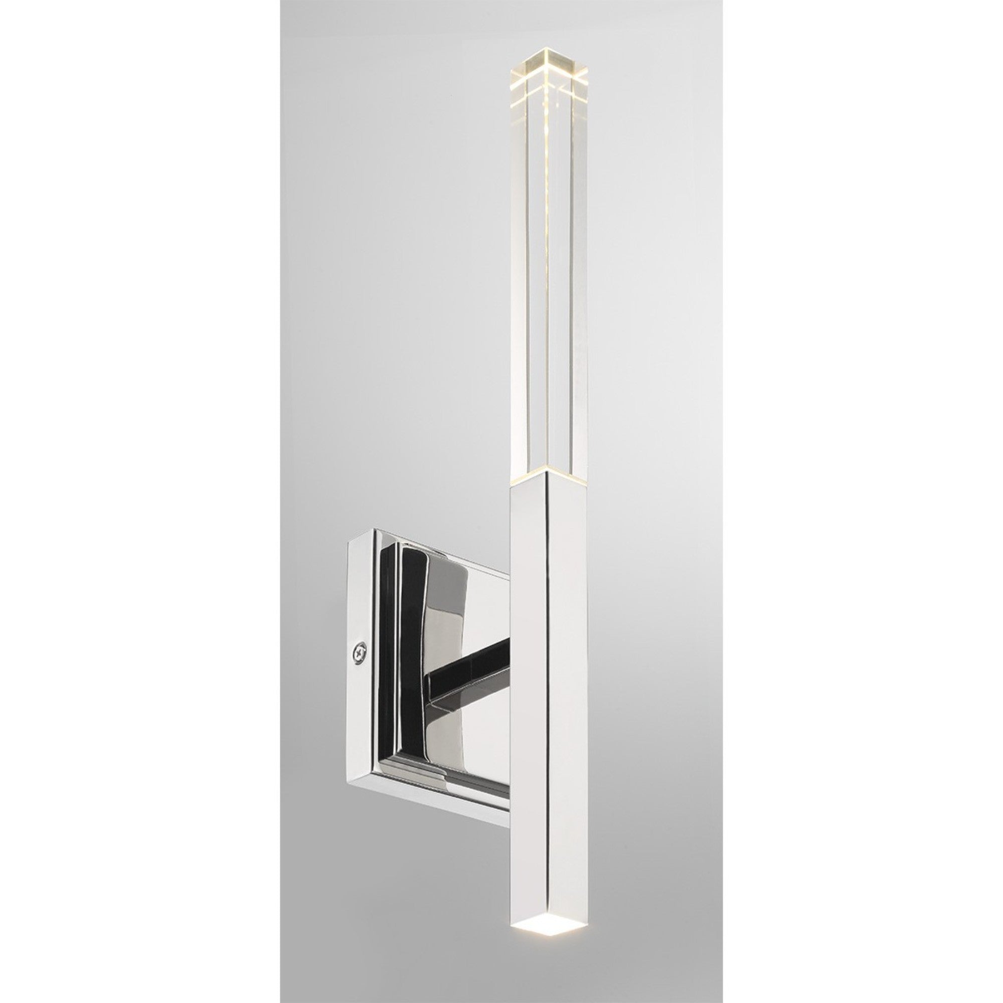 Benicio 18" LED Wall Sconce, Polished Nickel Finish - Bees Lighting