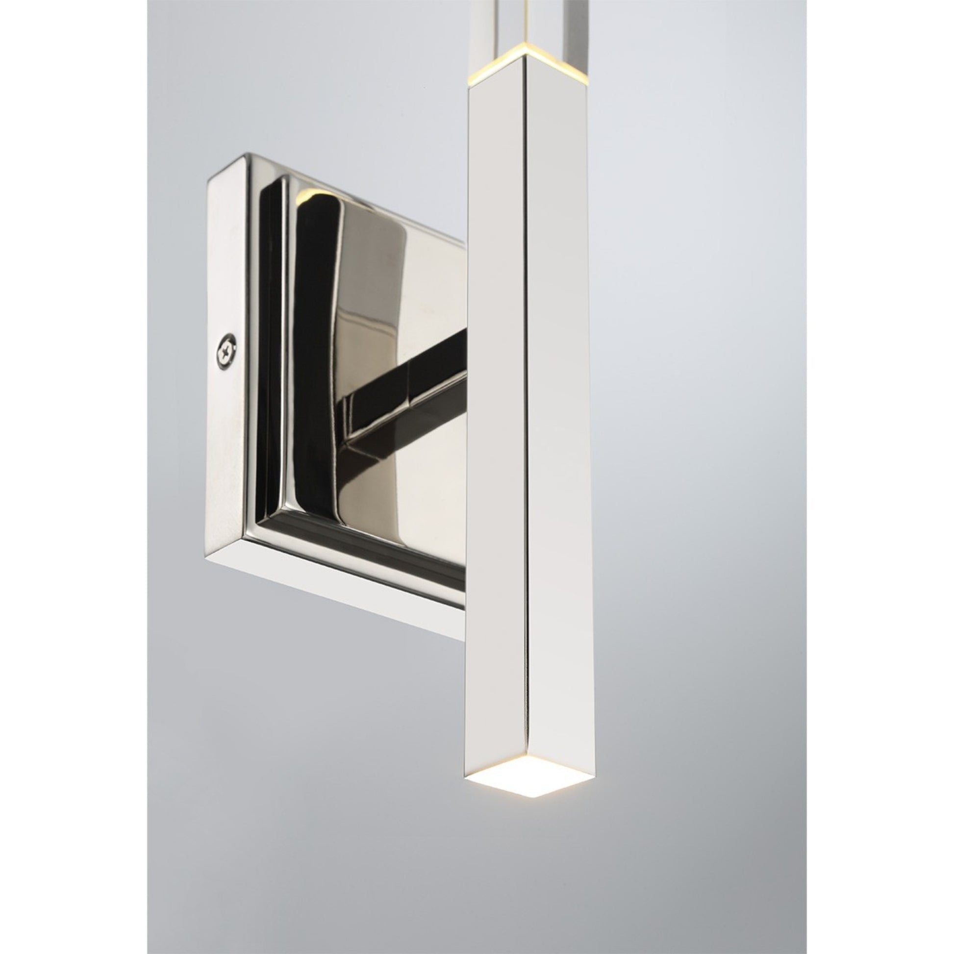 Benicio 18" LED Wall Sconce, Polished Nickel Finish - Bees Lighting