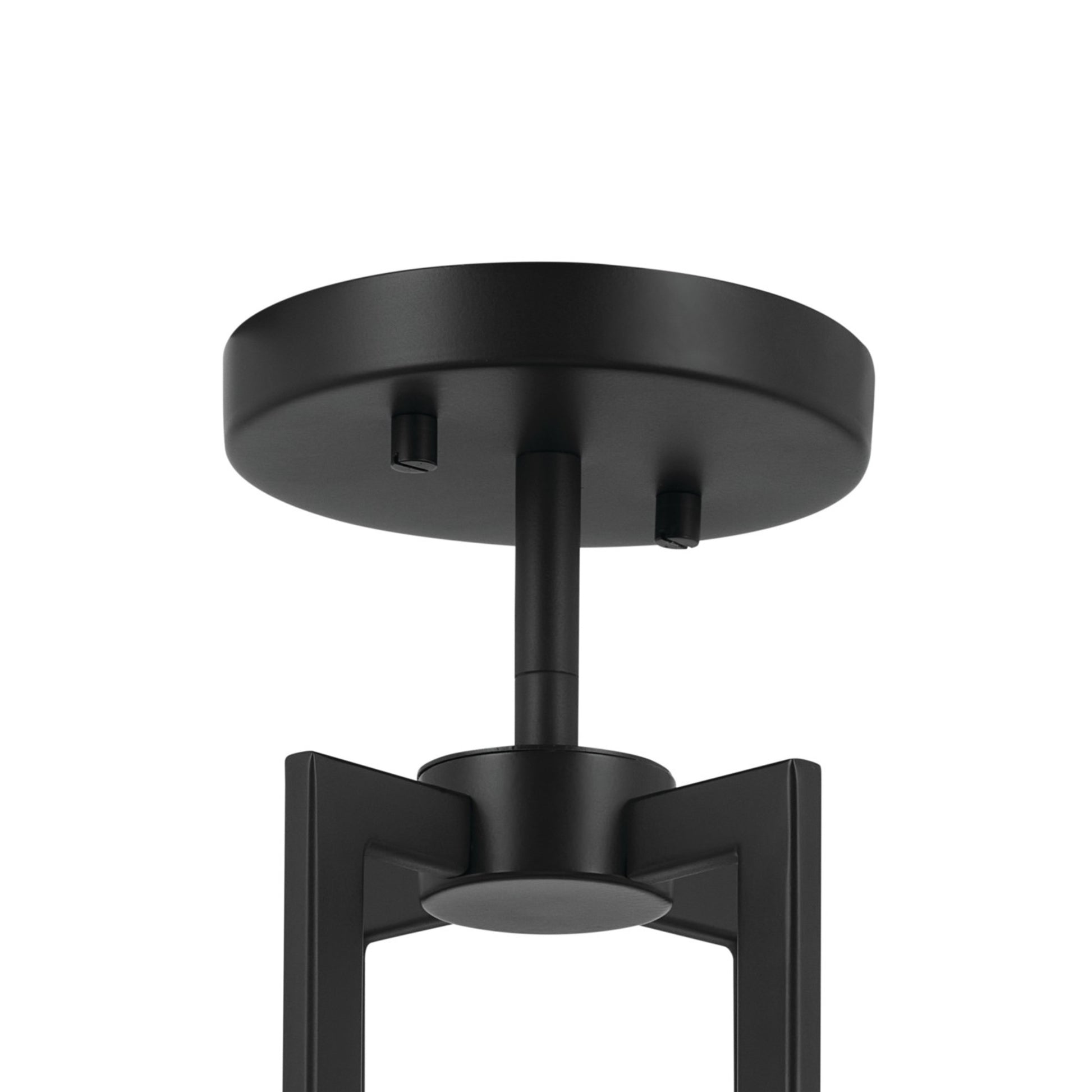 Malen 16" 4-Light Convertible Pendant, Black Finish - Bees Lighting