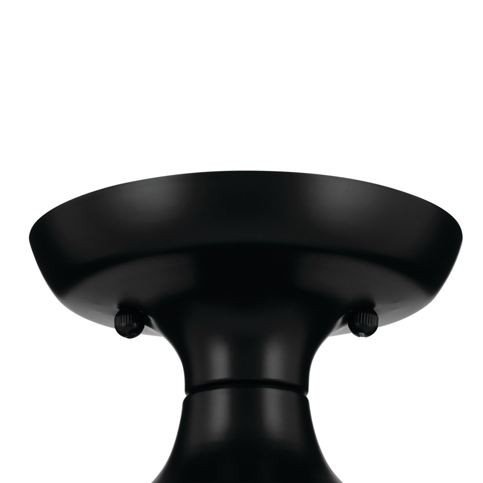 Sisu 5" Semi-Flush Mount, Black Finish - Bees Lighting