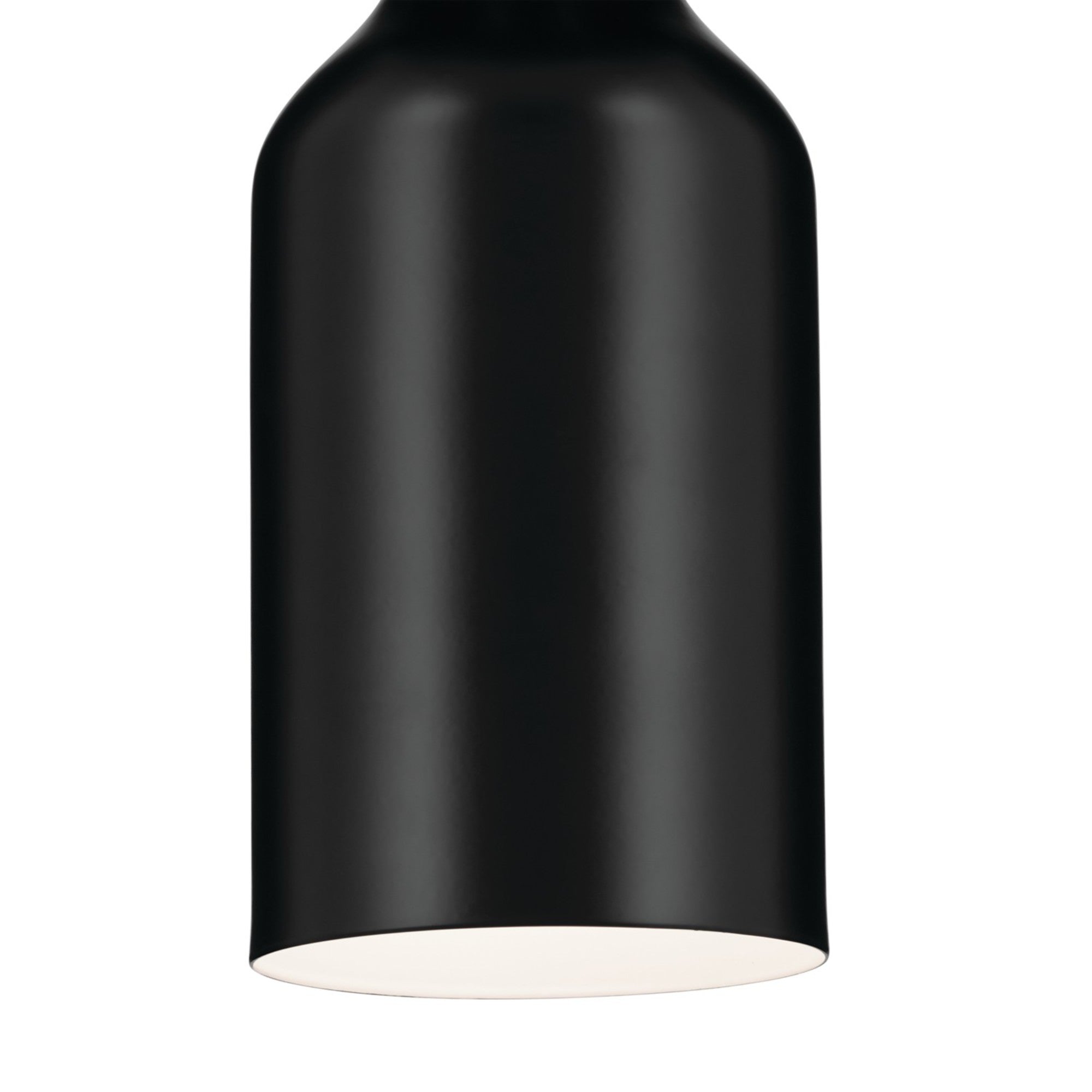 Sisu 5" Semi-Flush Mount, Black Finish - Bees Lighting