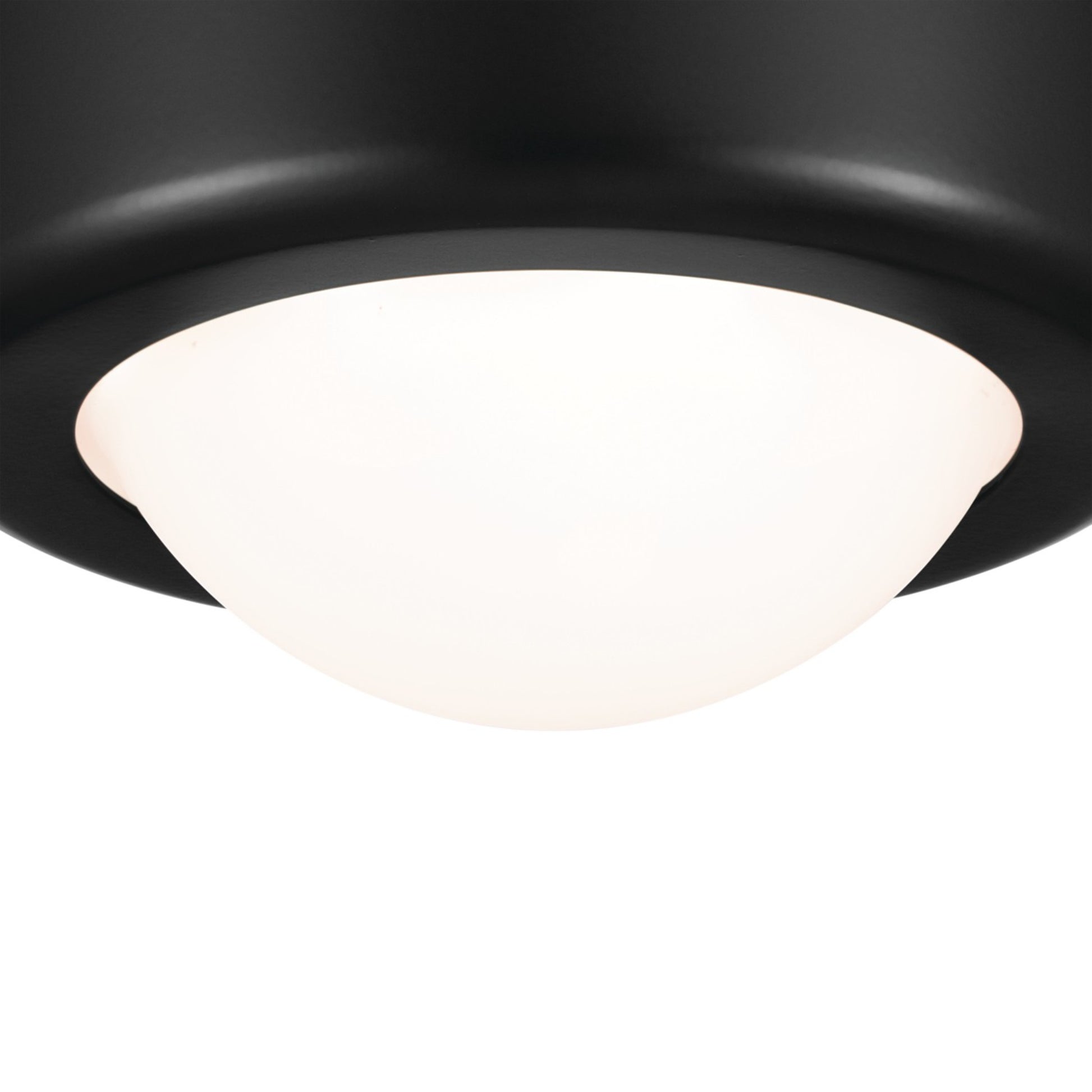 Tibbi 6" LED Flush Mount, Black Finish - Bees Lighting