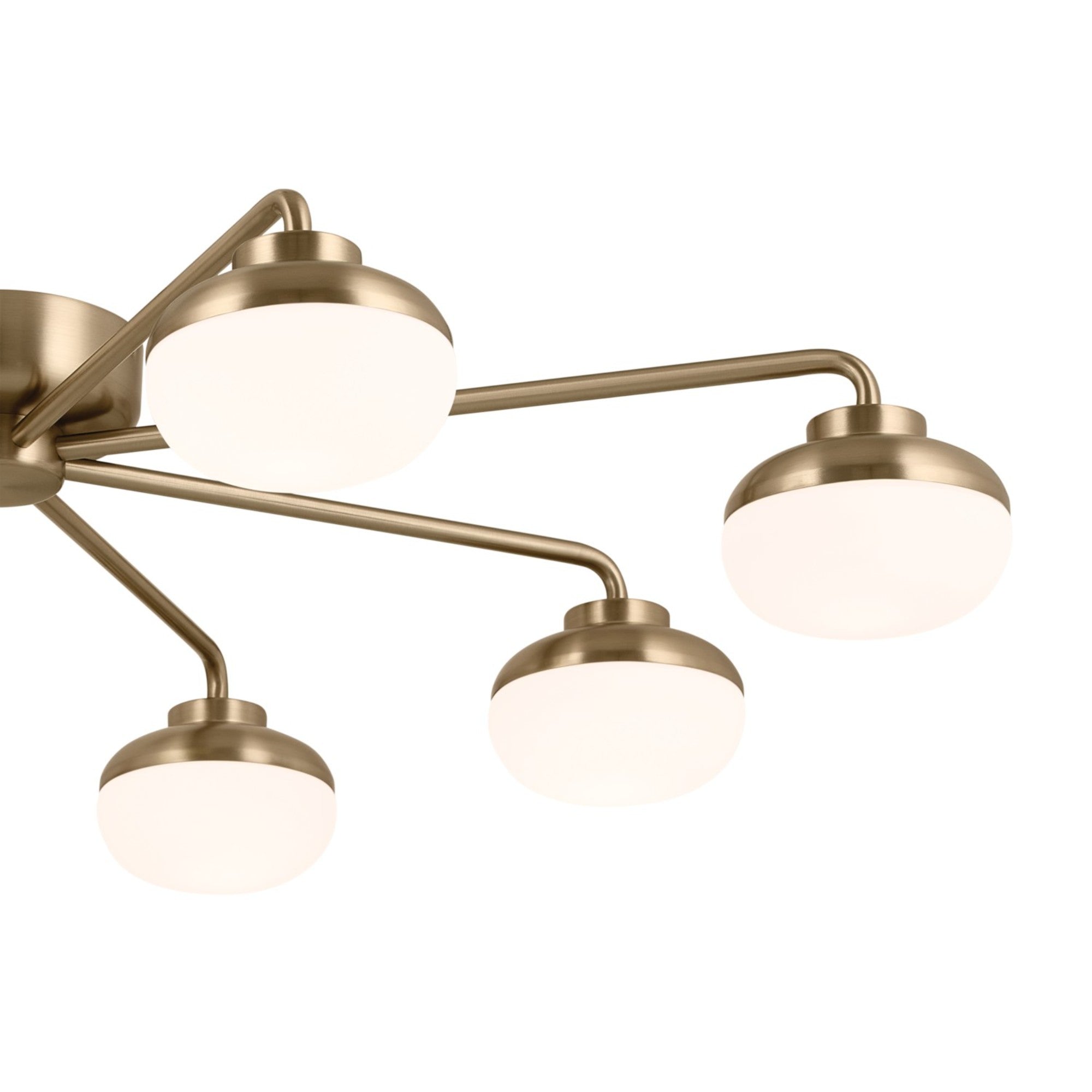 Remy 41" LED Semi-Flush Mount, Champagne Bronze Finish - Bees Lighting