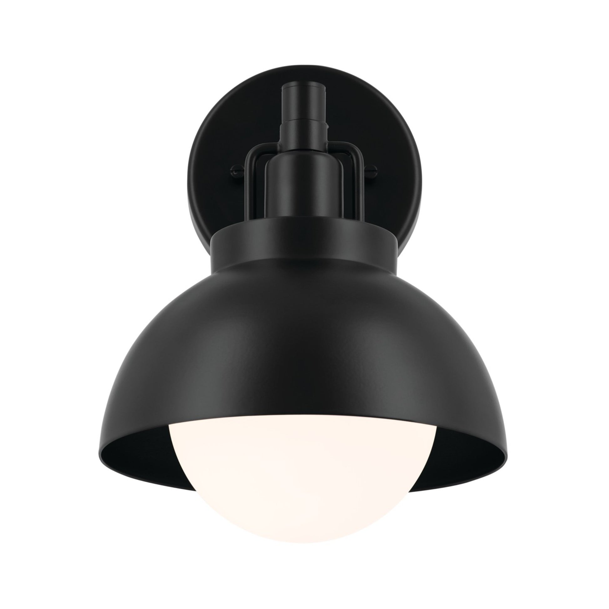 Niva 10" Convertible Wall Sconce, Black Finish - Bees Lighting