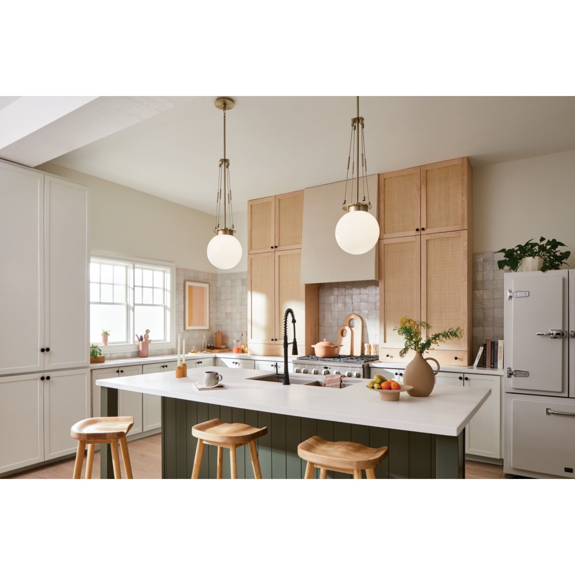 Albers 11" Pendant, Champagne Bronze Finish - Bees Lighting