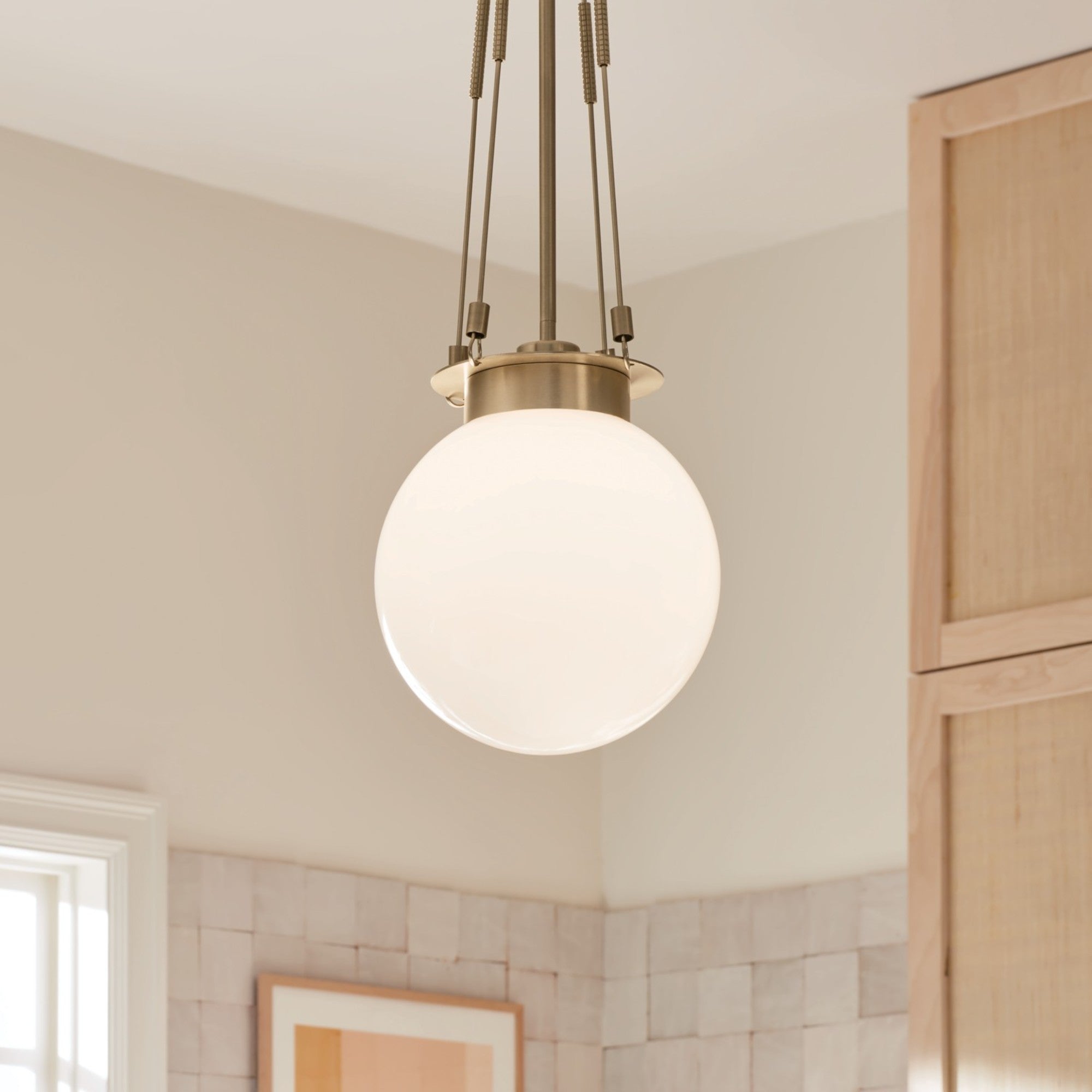 Albers 11" Pendant, Champagne Bronze Finish - Bees Lighting