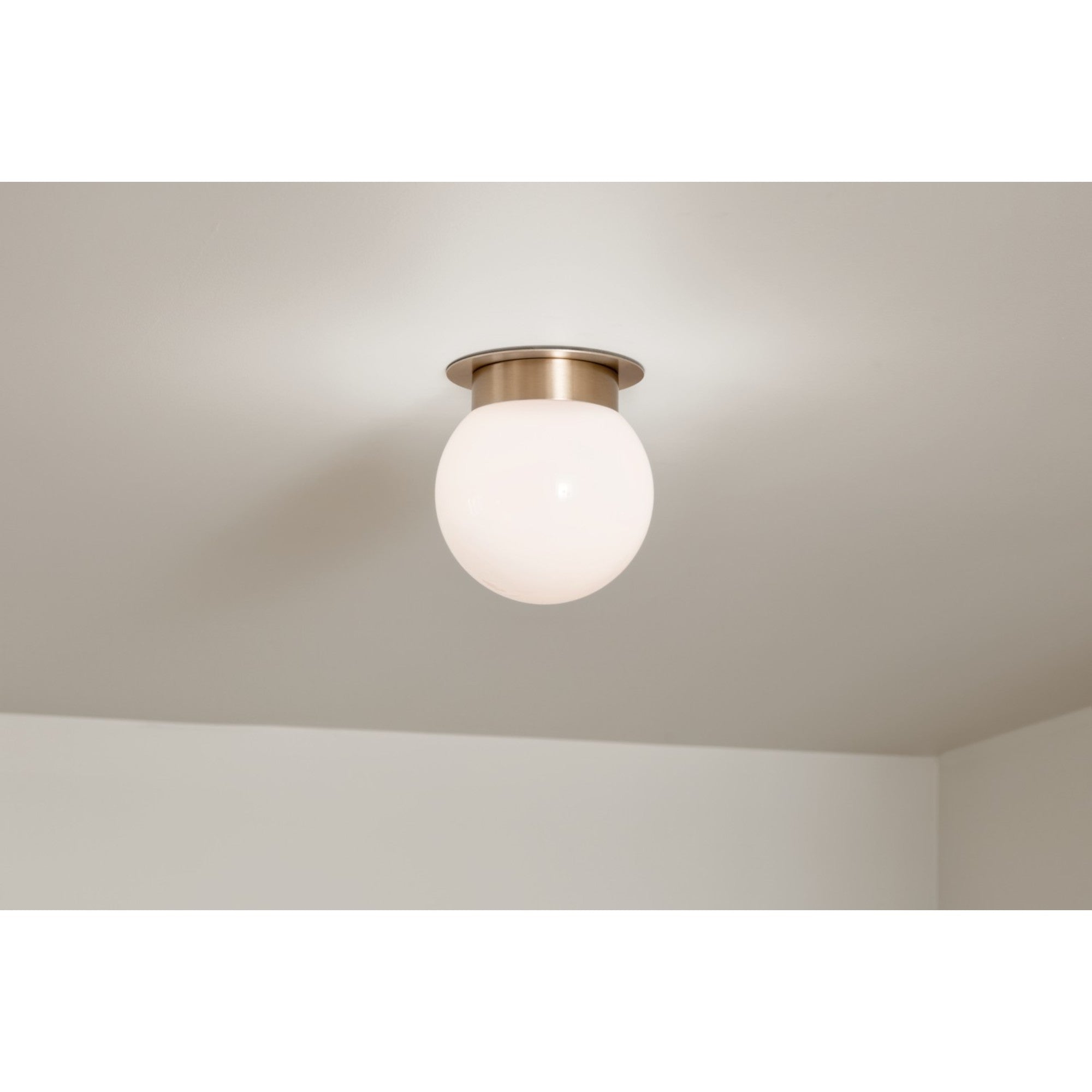 Albers 8" Flush Mount, Champagne Bronze Finish - Bees Lighting